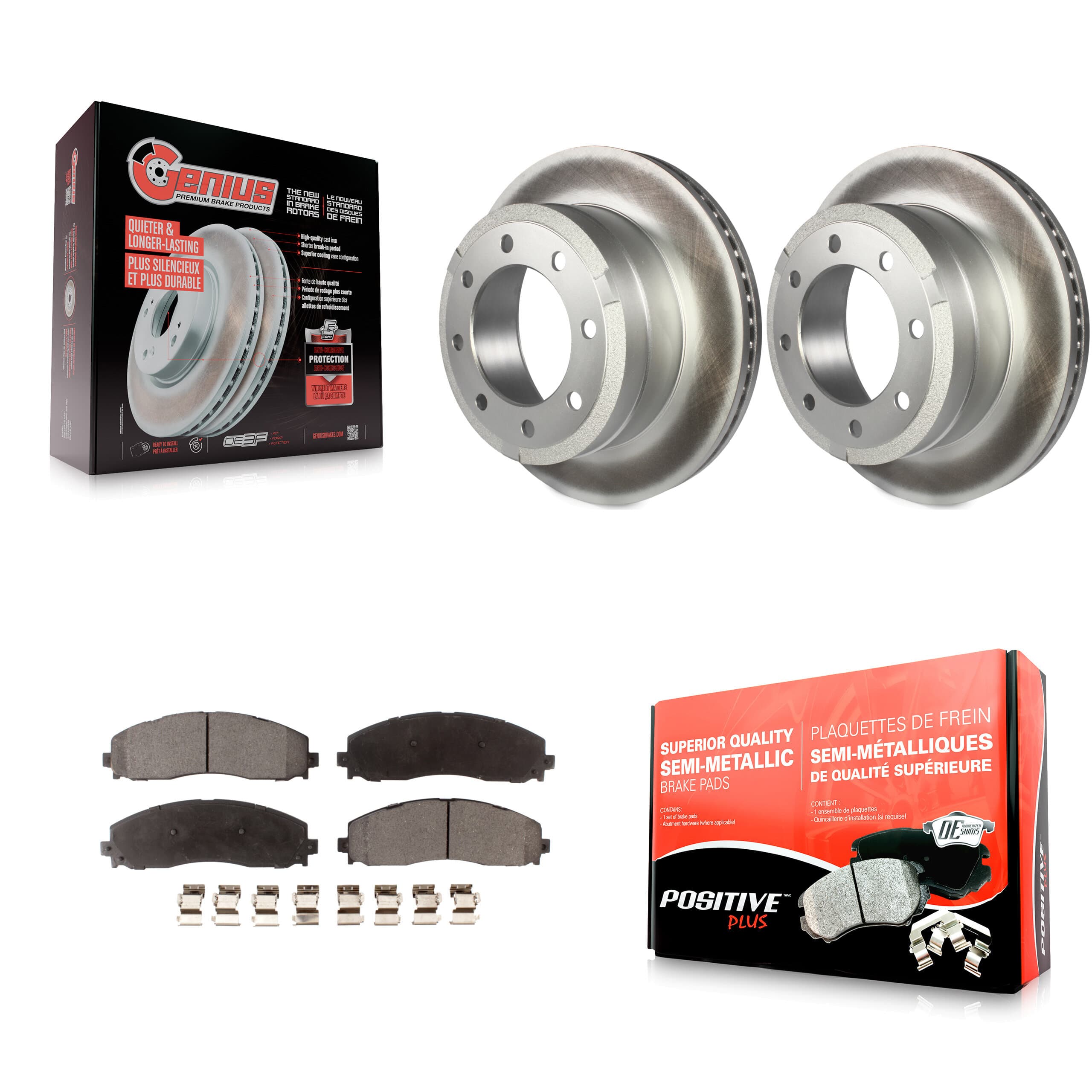 Transit Auto - KGF-101291 - Rear Disc Brake Kits image 1