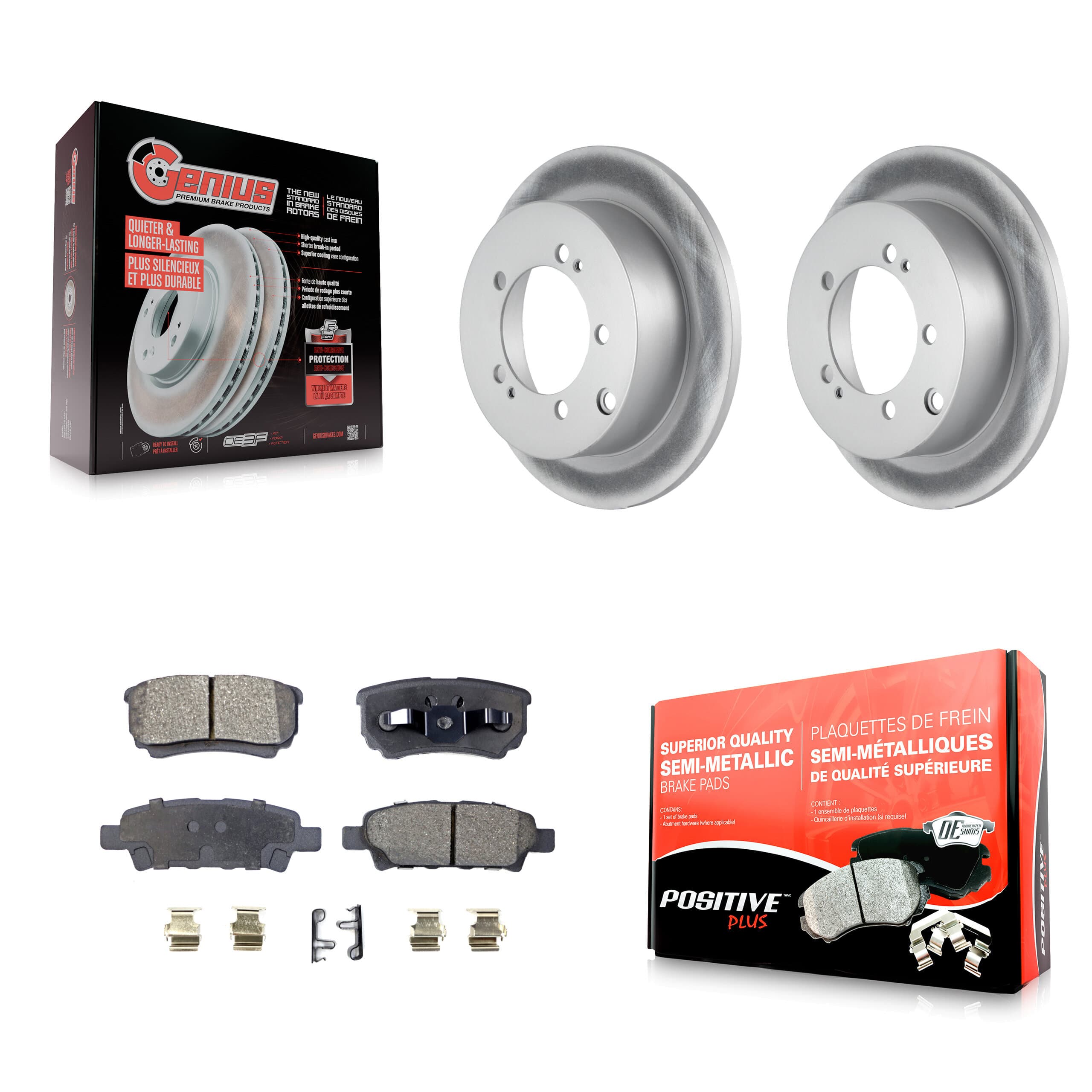Transit Auto - KGF-101297 - Rear Disc Brake Kits image 1