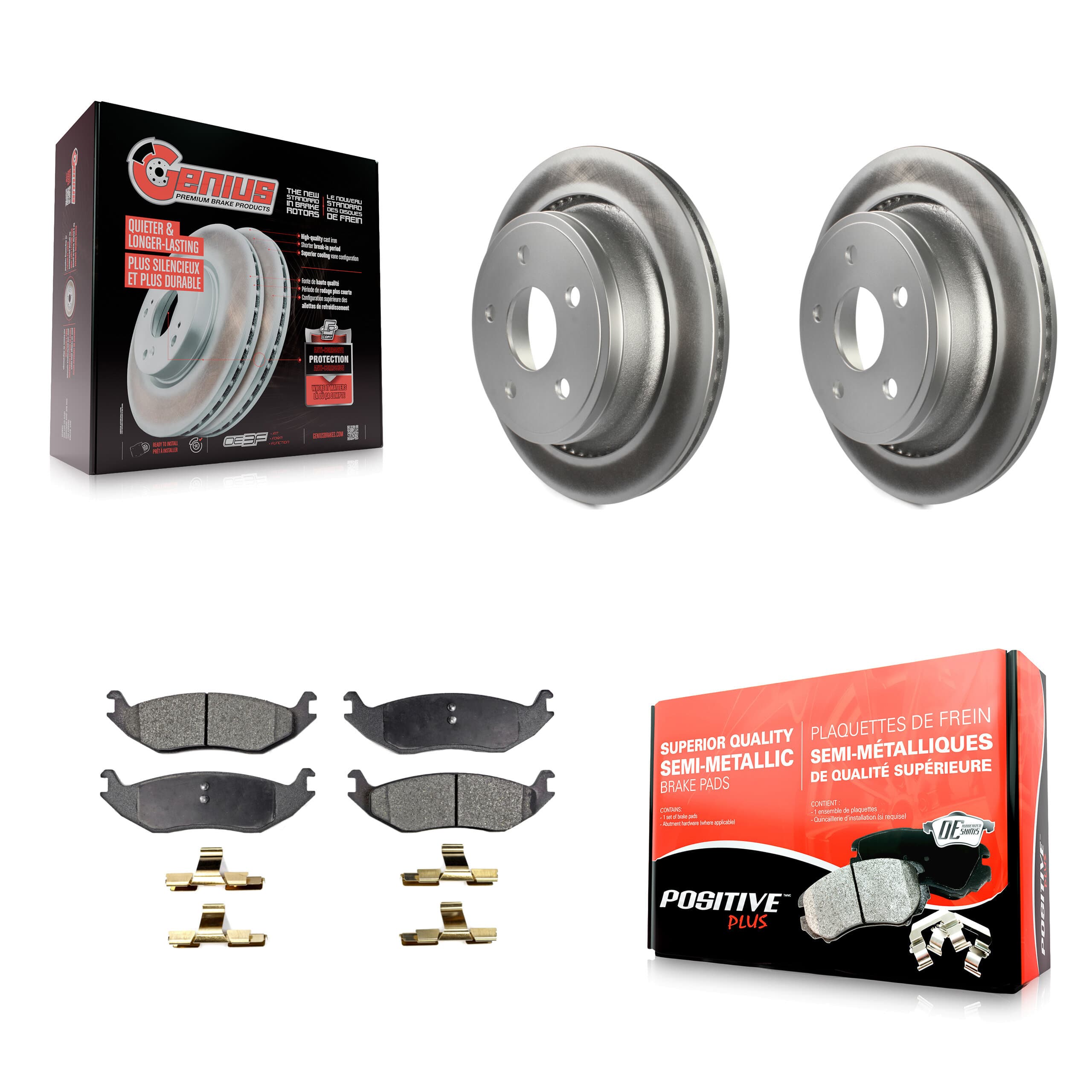 Transit Auto - KGF-101303 - Rear Disc Brake Kits image 1