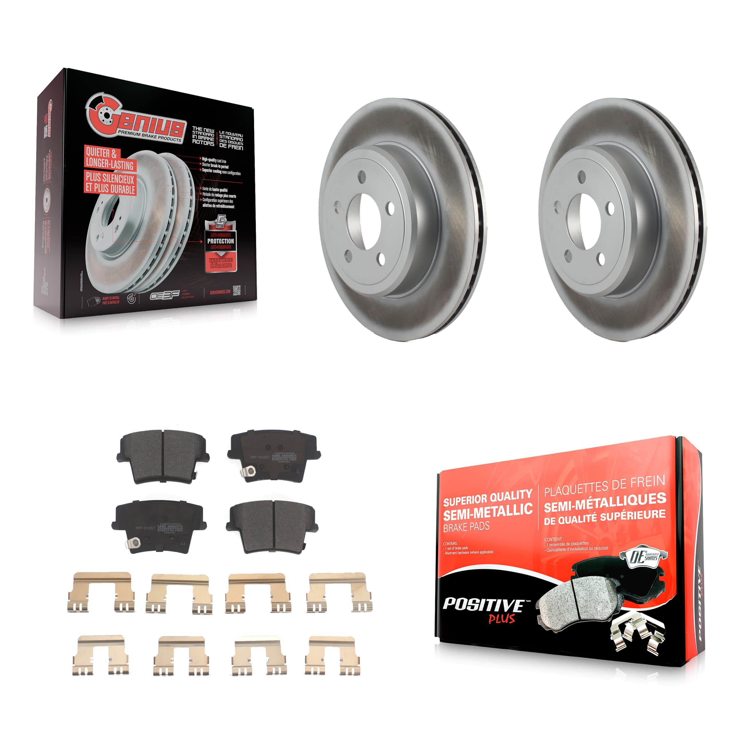 Transit Auto - KGF-101309 - Rear Disc Brake Kits image 1