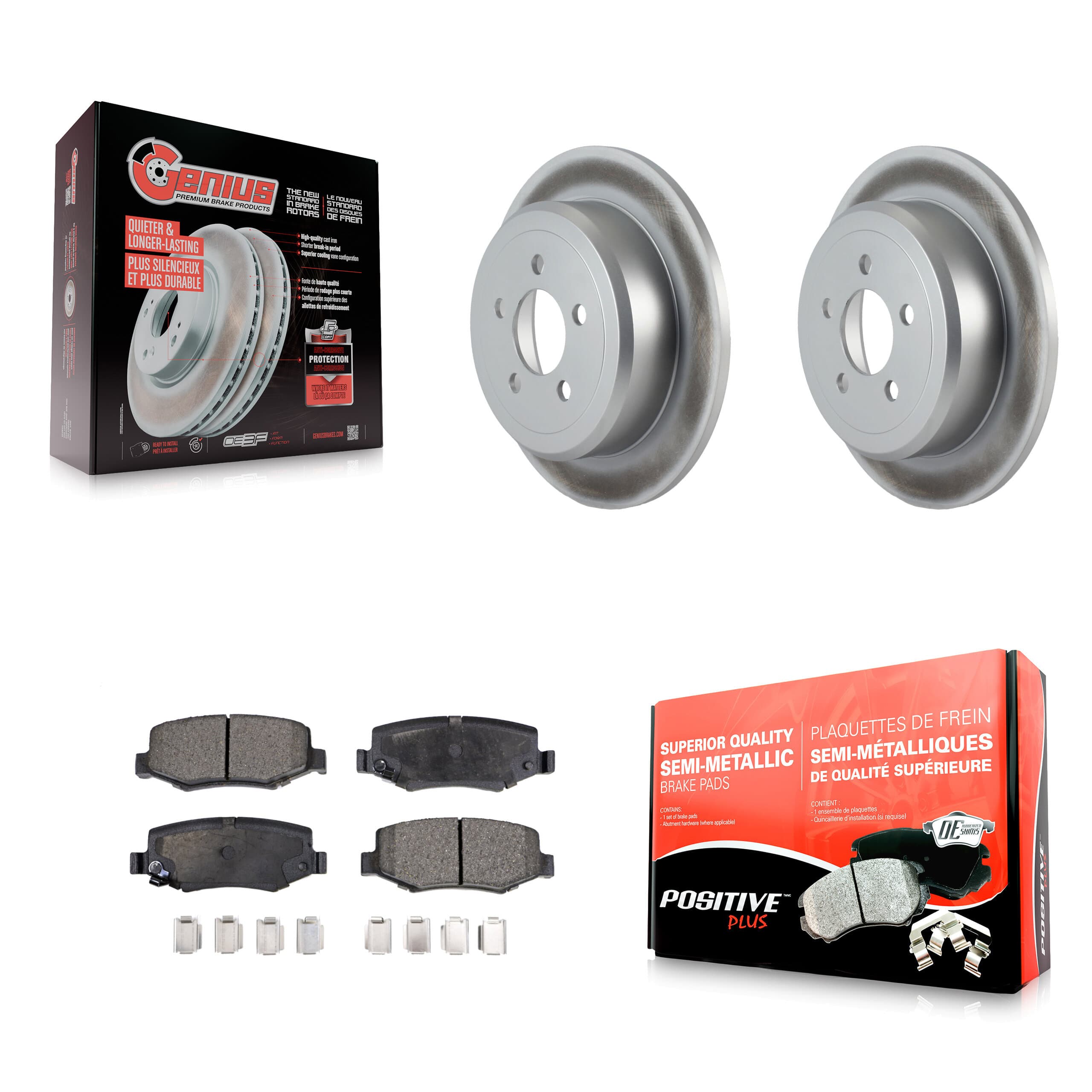 Transit Auto - KGF-101318 - Rear Disc Brake Kits image 1