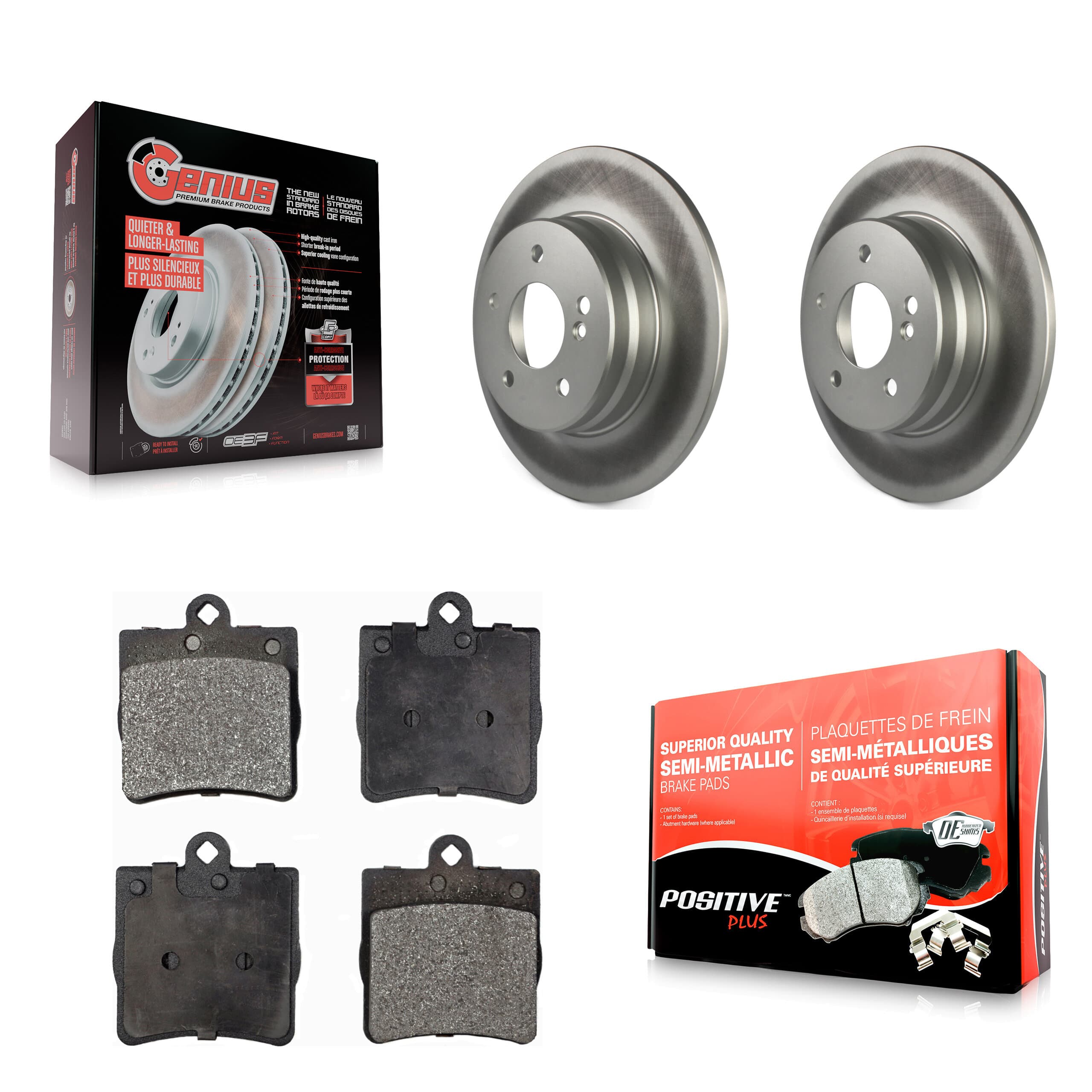 Transit Auto - KGF-101353 - Rear Disc Brake Kits image 1