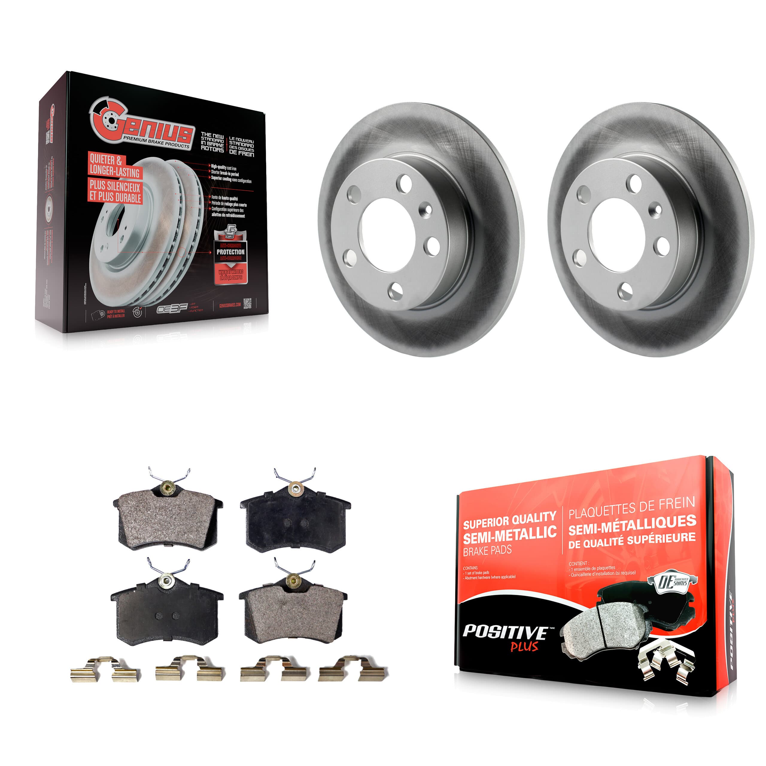 Transit Auto - KGF-101357 - Rear Disc Brake Kits image 1