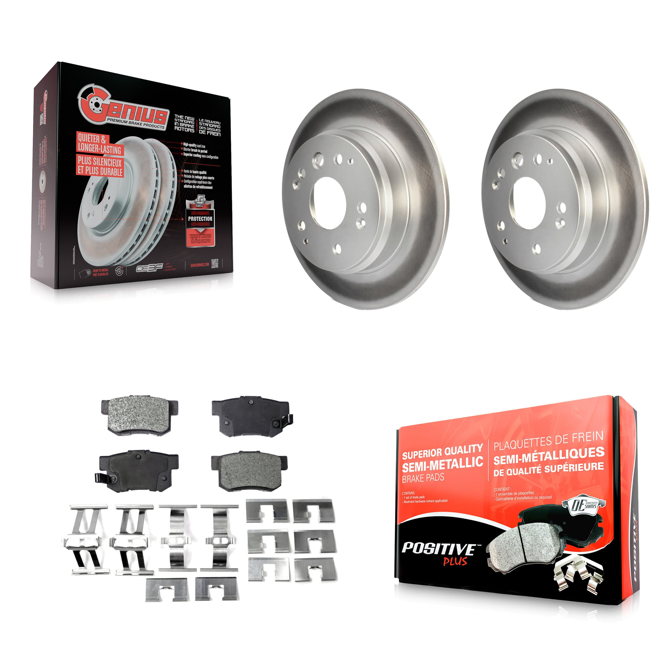 Transit Auto - KGF-101381 - Rear Disc Brake Kits image 1