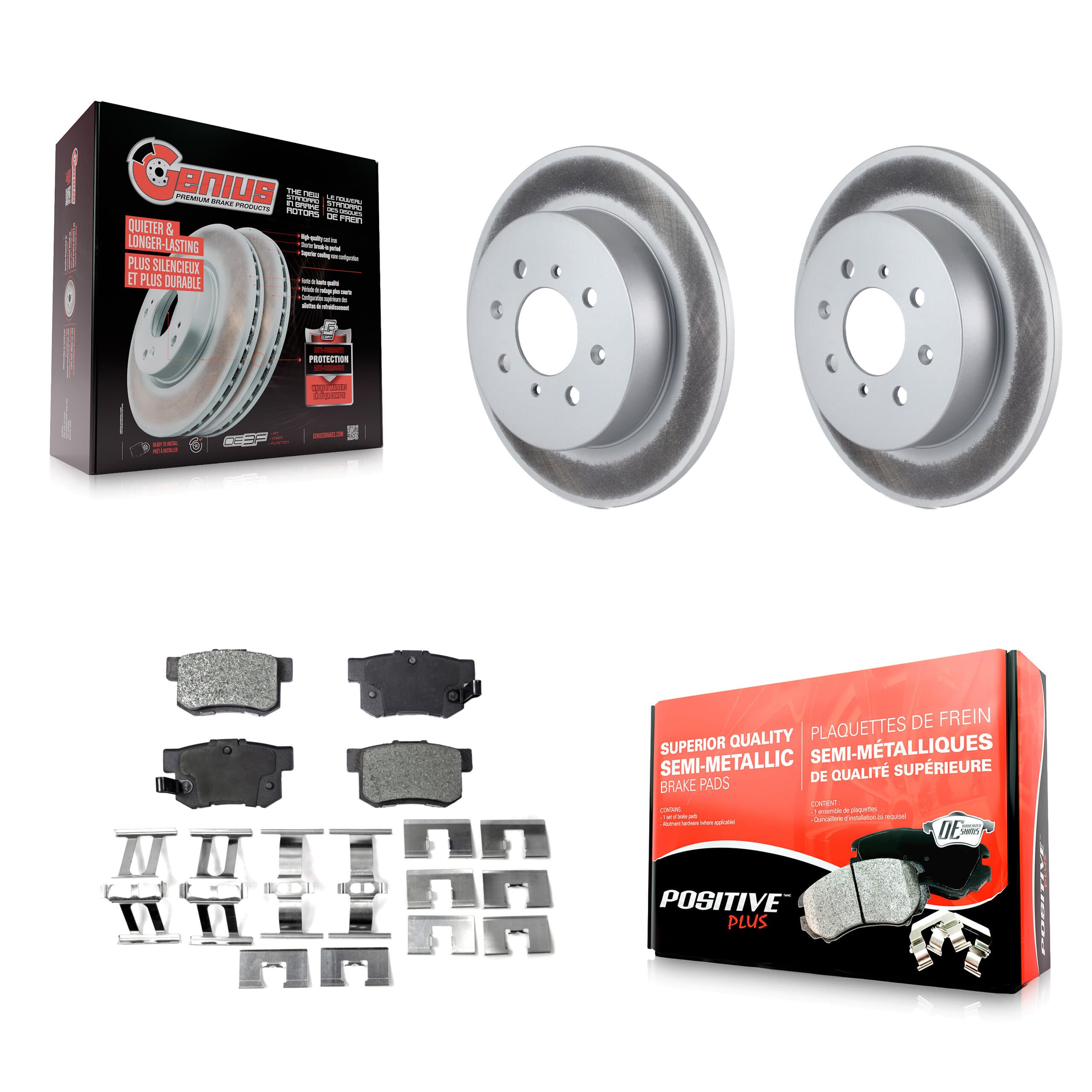 Transit Auto - KGF-101386 - Rear Disc Brake Kits image 1