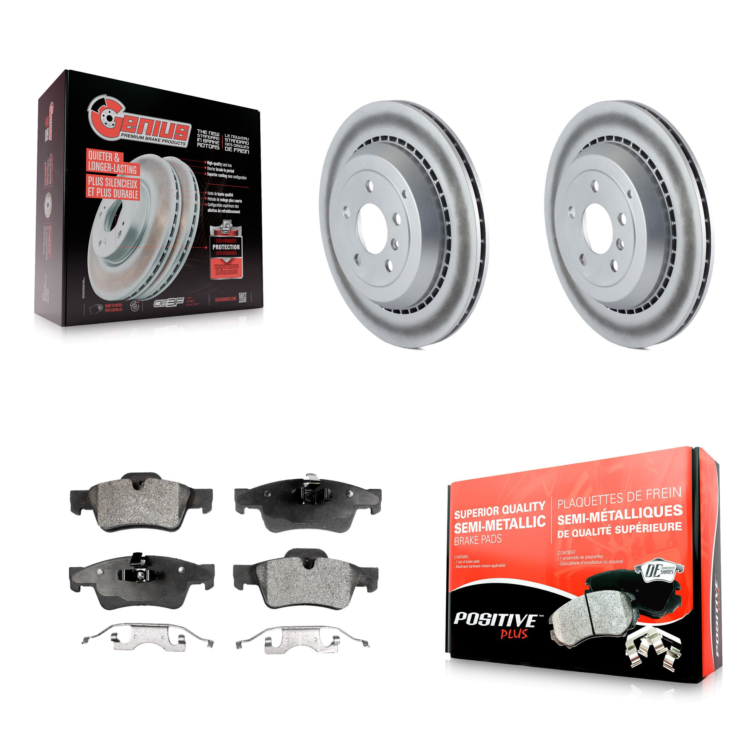 Transit Auto - KGF-101433 - Rear Disc Brake Kits image 1