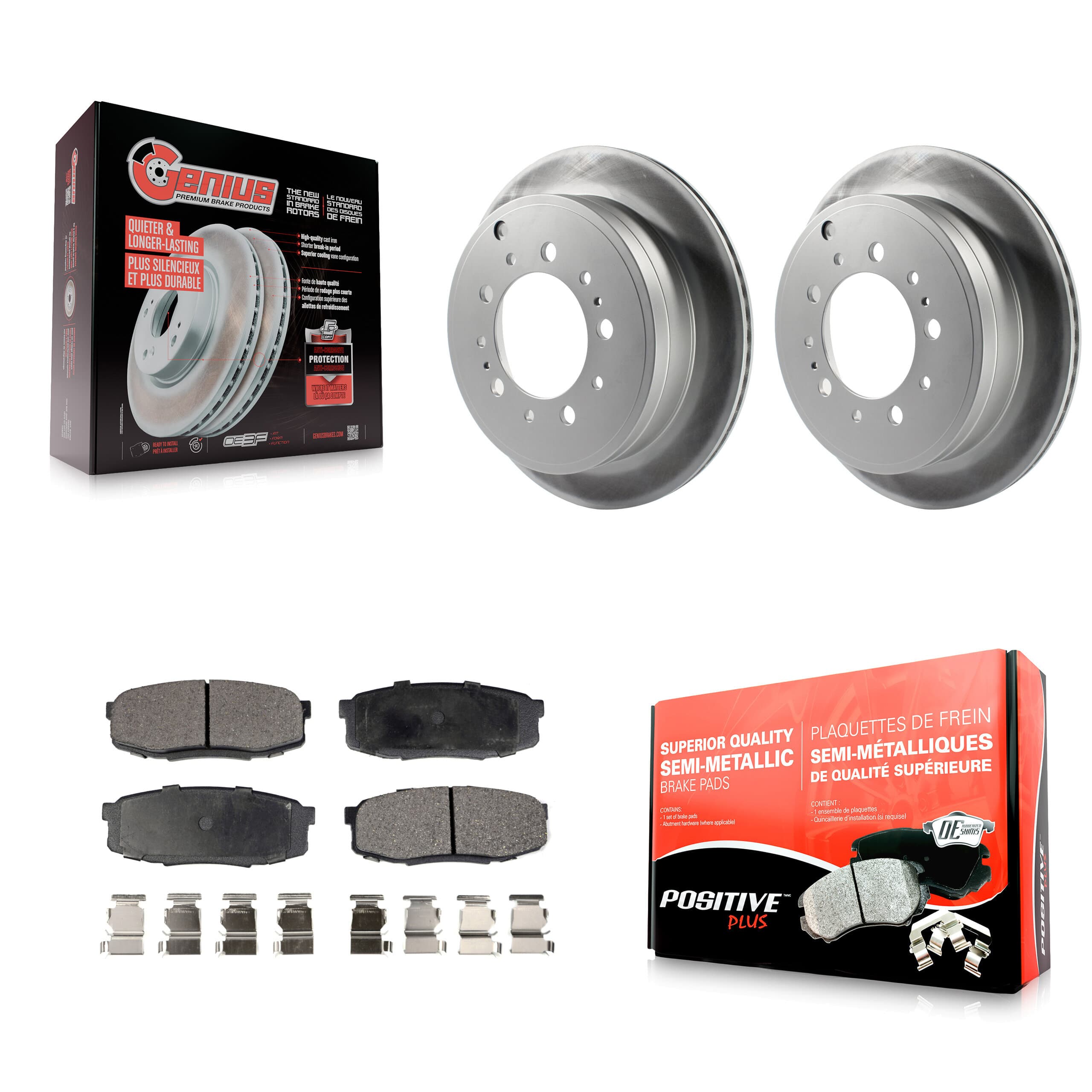 Transit Auto - KGF-101464 - Rear Disc Brake Kits image 1