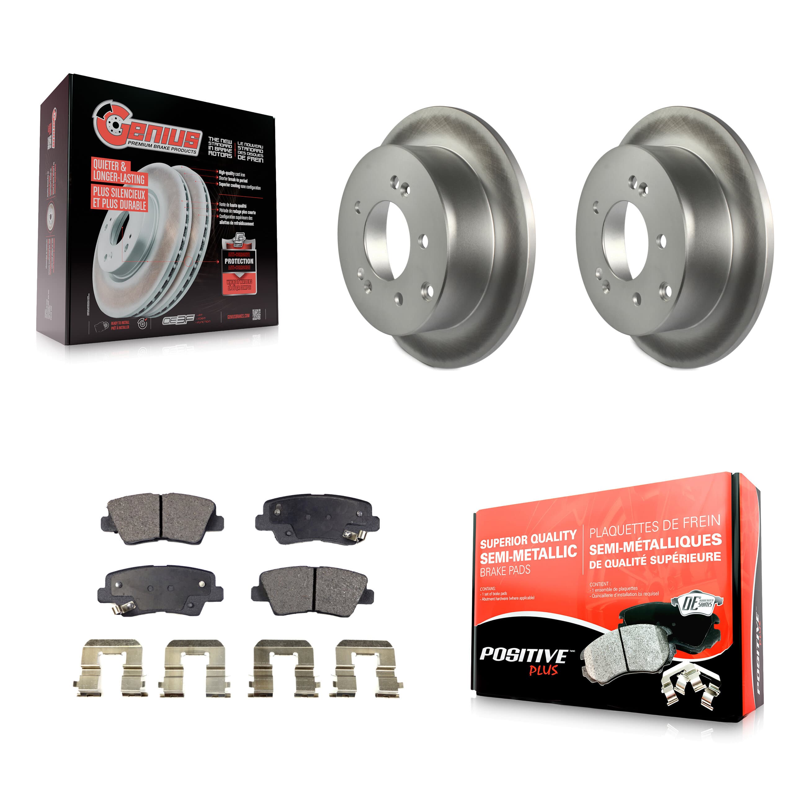 Transit Auto - KGF-101498 - Rear Disc Brake Kits image 1