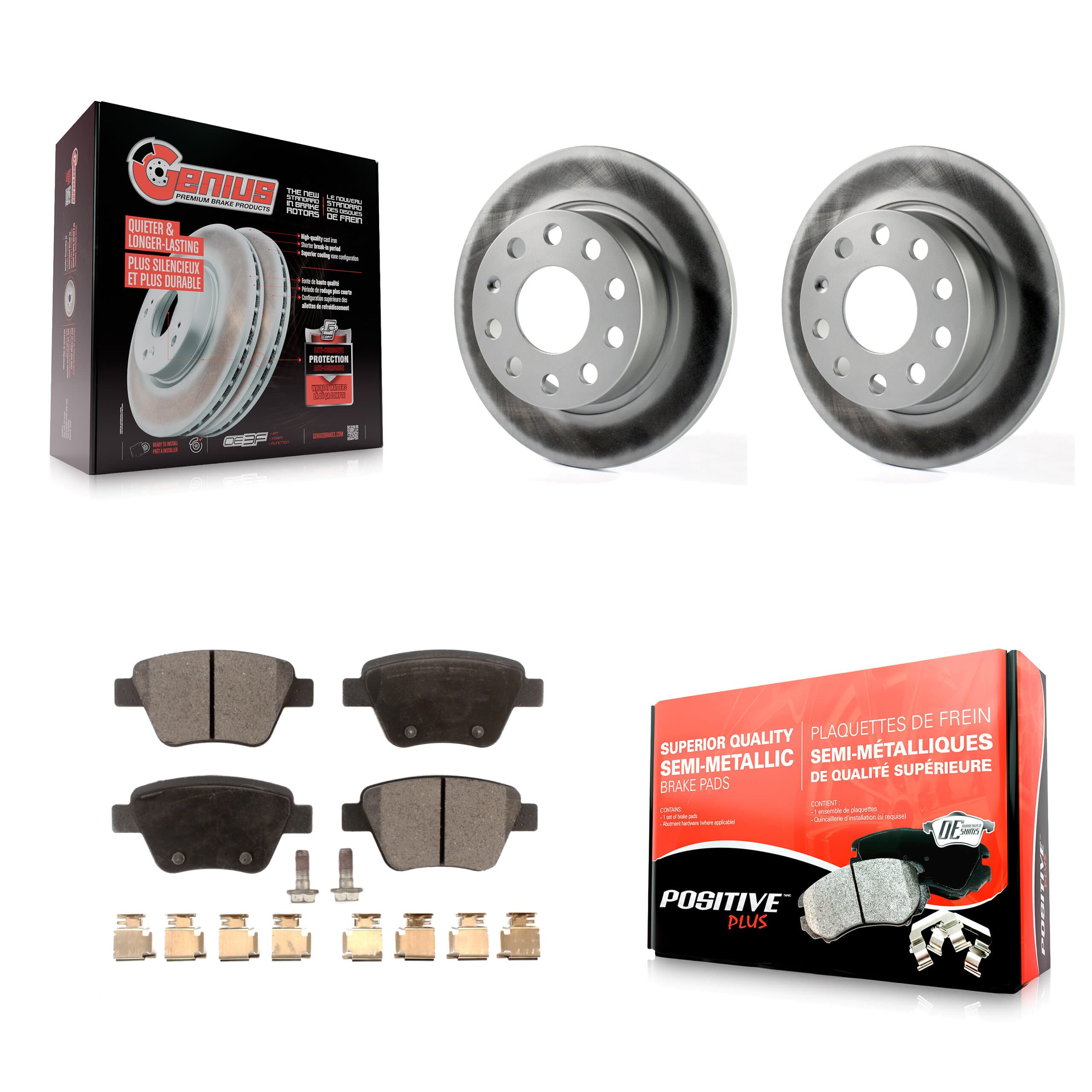 Transit Auto - KGF-101514 - Rear Disc Brake Kits image 1