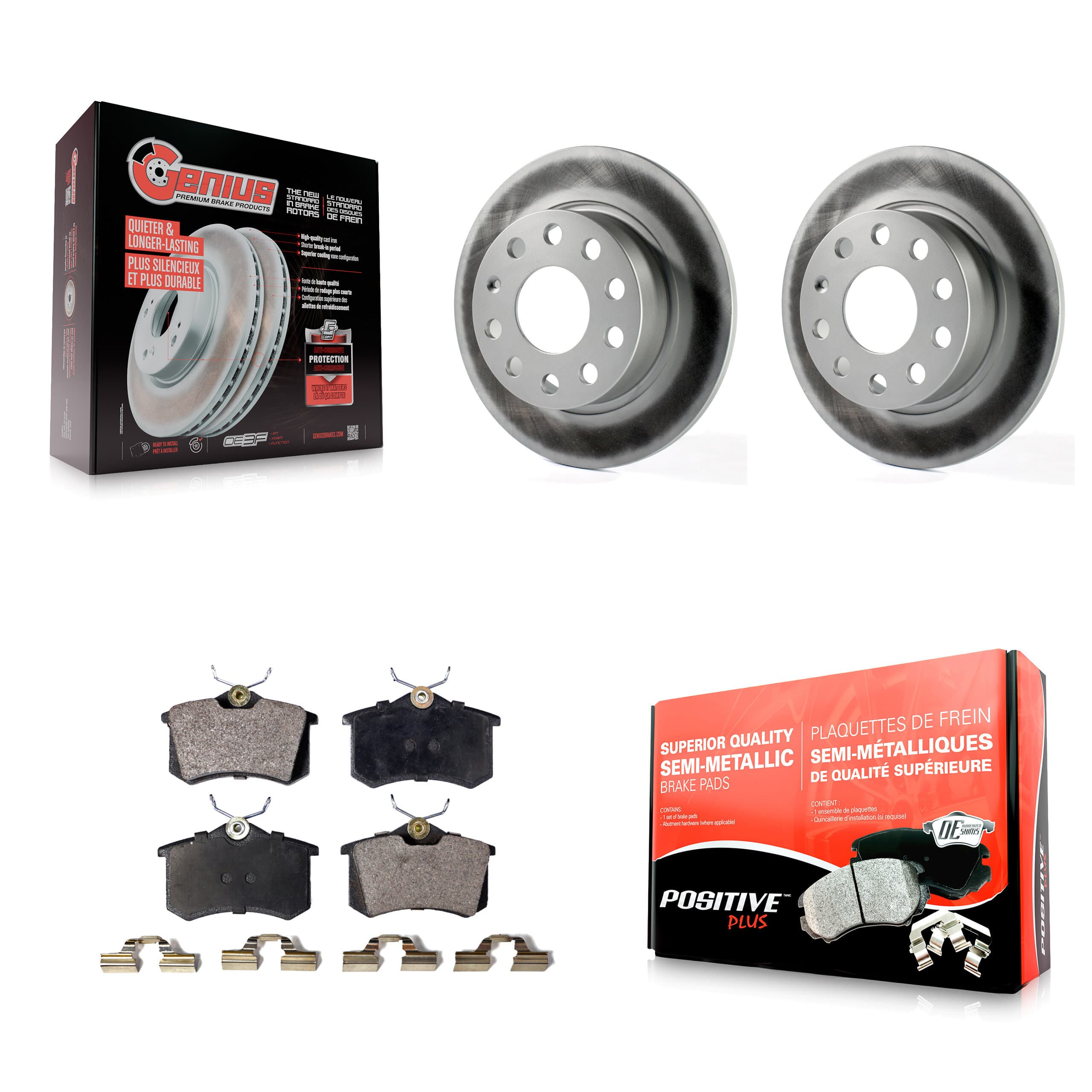 Transit Auto - KGF-101516 - Rear Disc Brake Kits image 1