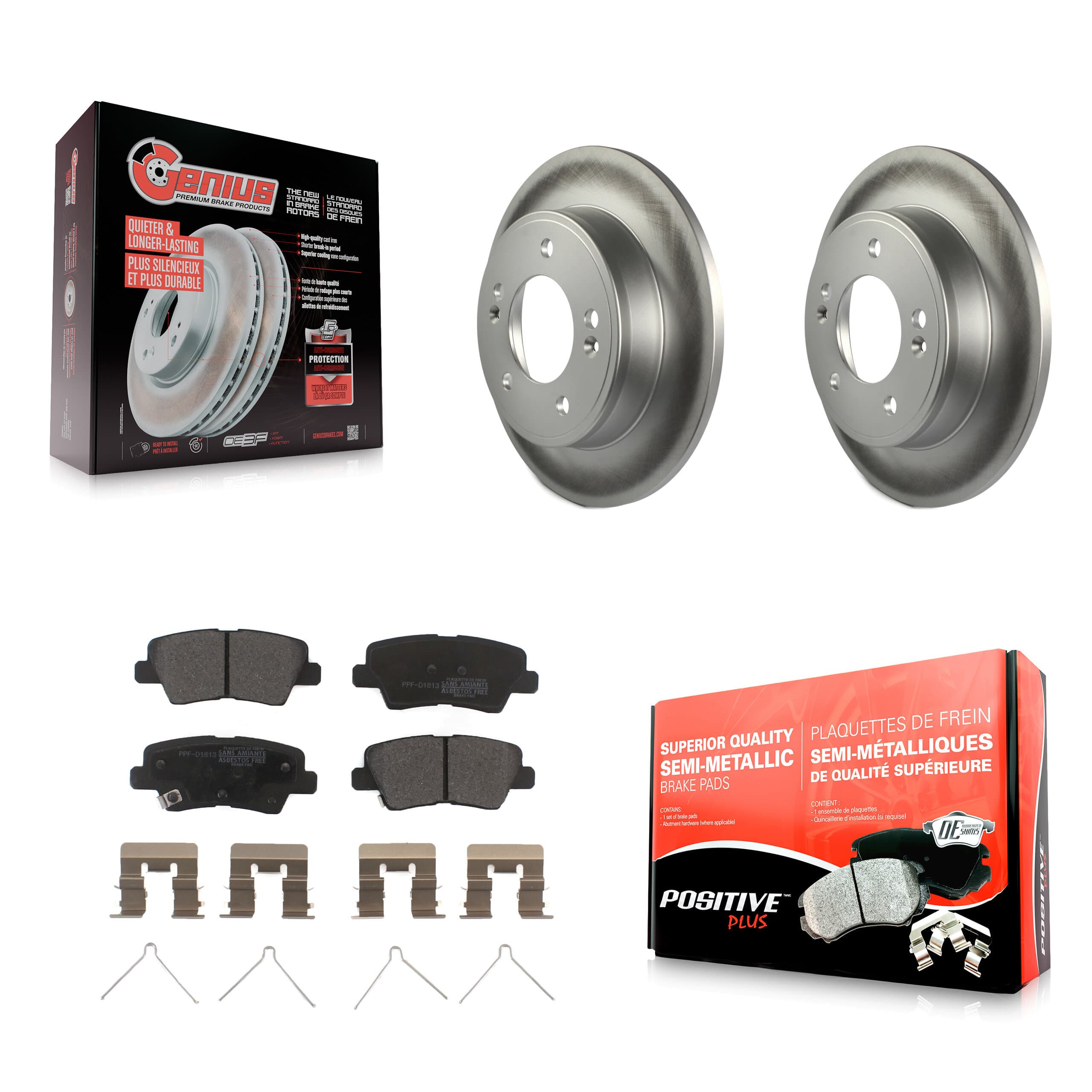 Transit Auto - KGF-101530 - Rear Disc Brake Kits image 1