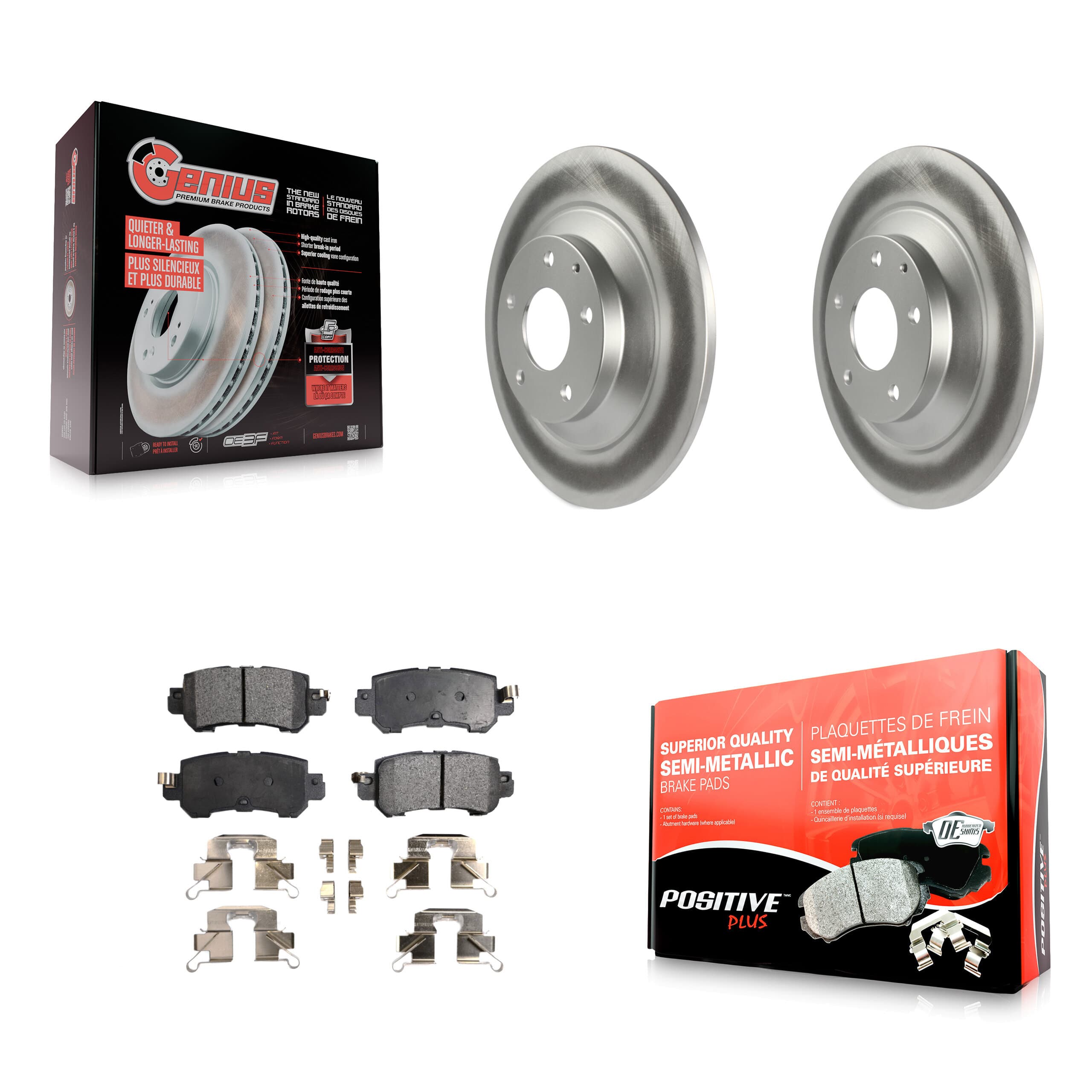 Transit Auto - KGF-101540 - Rear Disc Brake Kits image 1