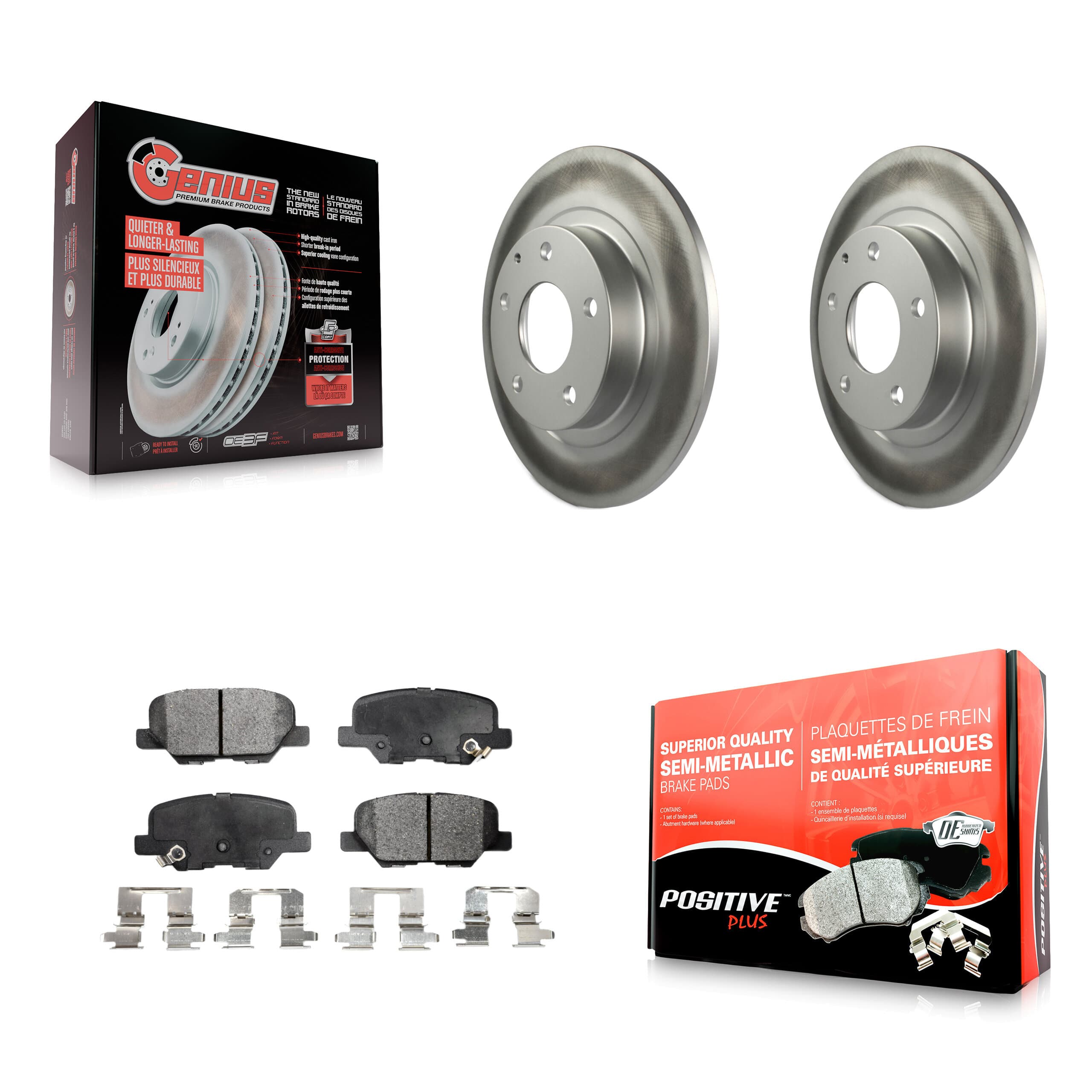 Transit Auto - KGF-101545 - Rear Disc Brake Kits image 1