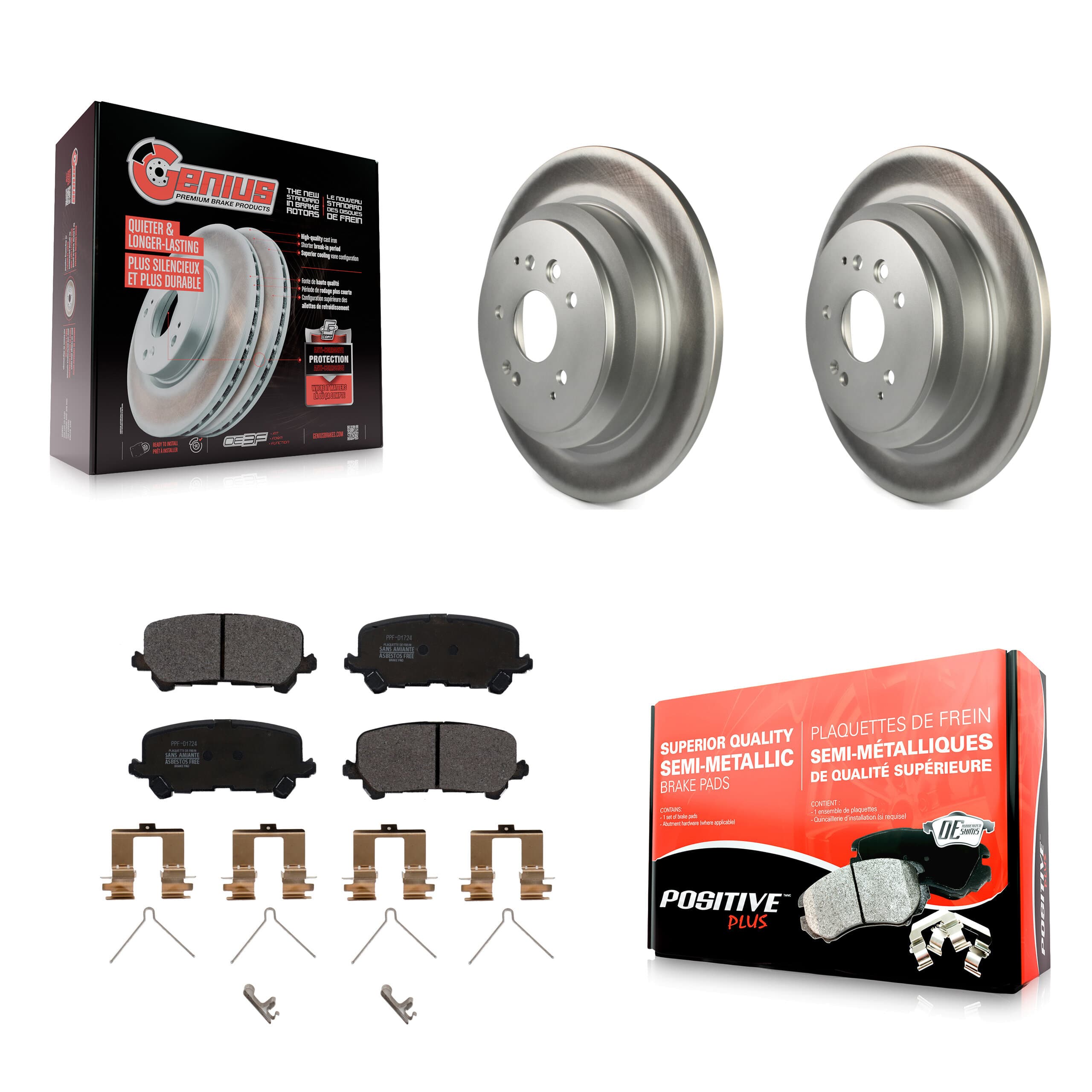 Transit Auto - KGF-101547 - Rear Disc Brake Kits image 1