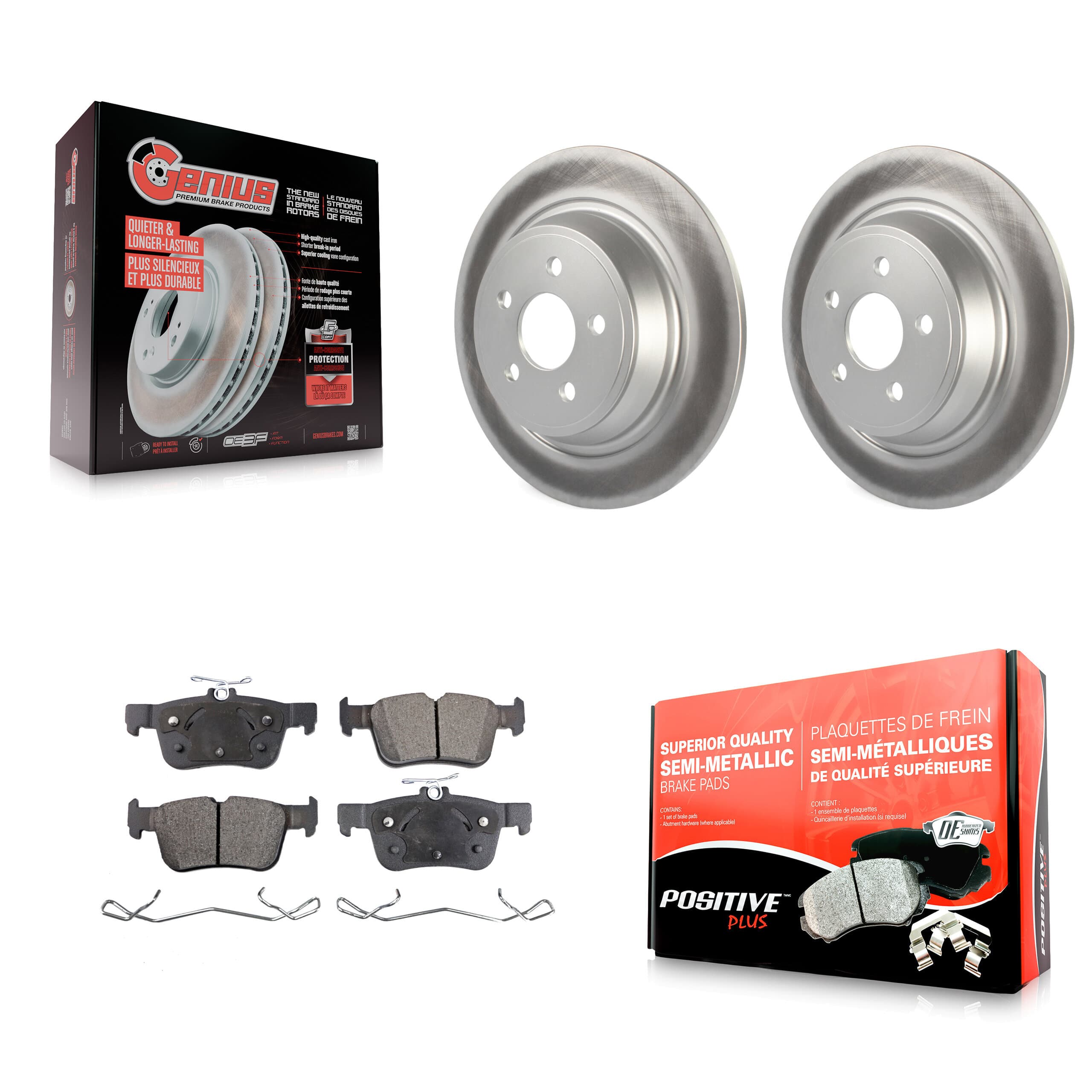 Transit Auto - KGF-101575 - Rear Disc Brake Kits image 1