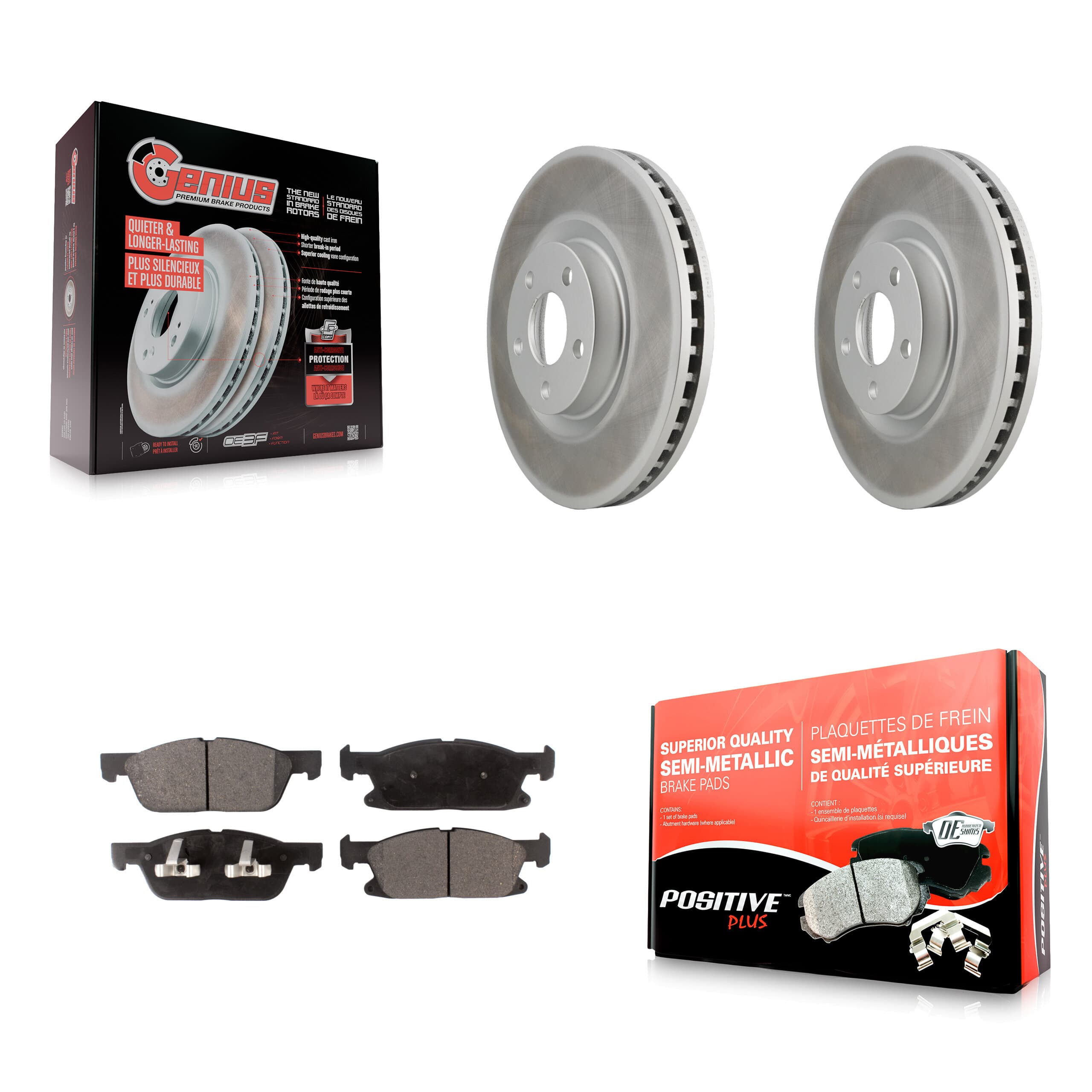 Transit Auto - KGF-101677 - Front Disc Brake Kits image 1