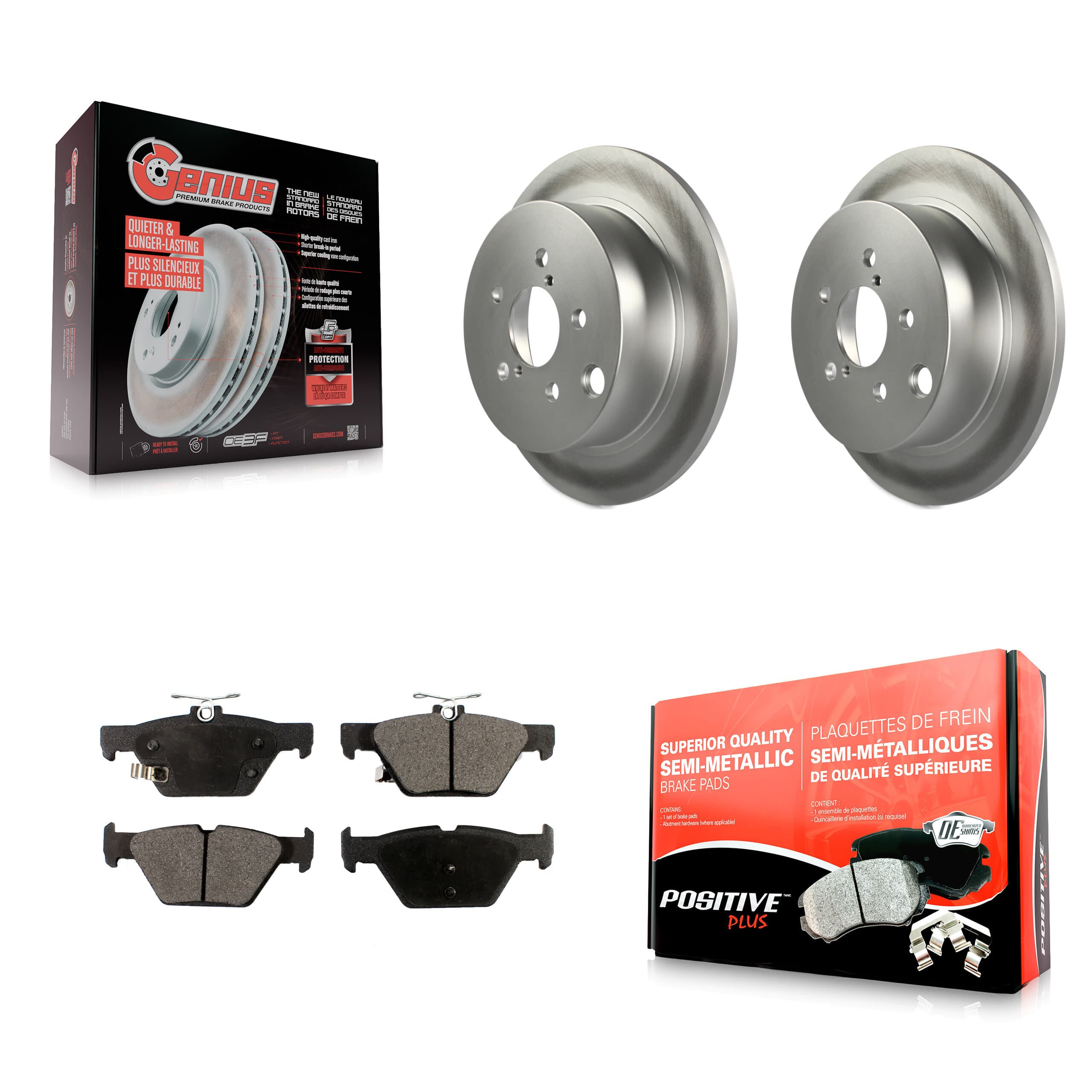 Transit Auto - KGF-101777 - Rear Disc Brake Kits image 1