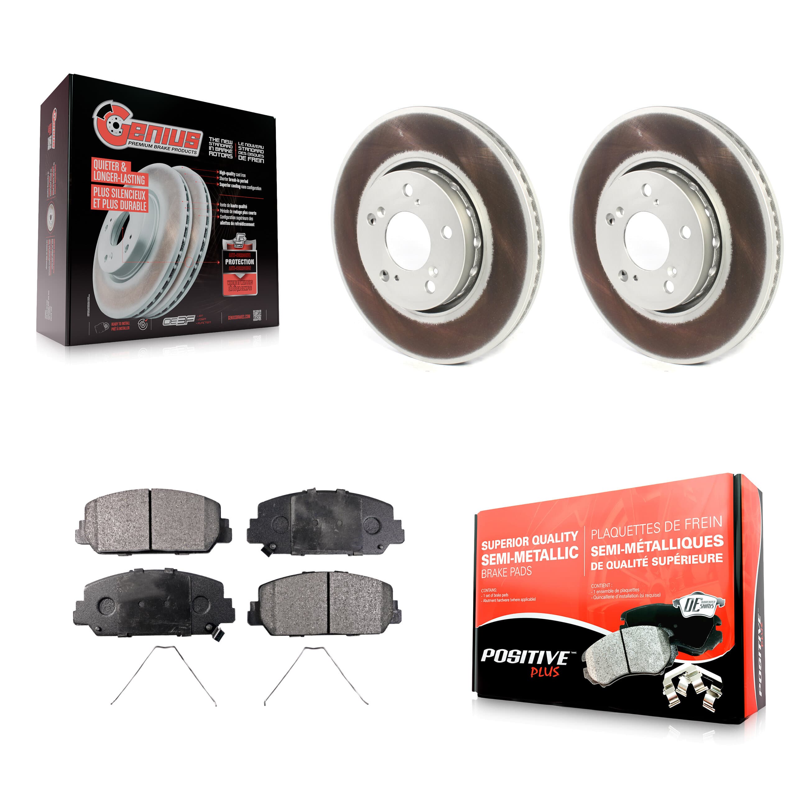 Transit Auto - KGF-101907 - Front Disc Brake Kits image 1