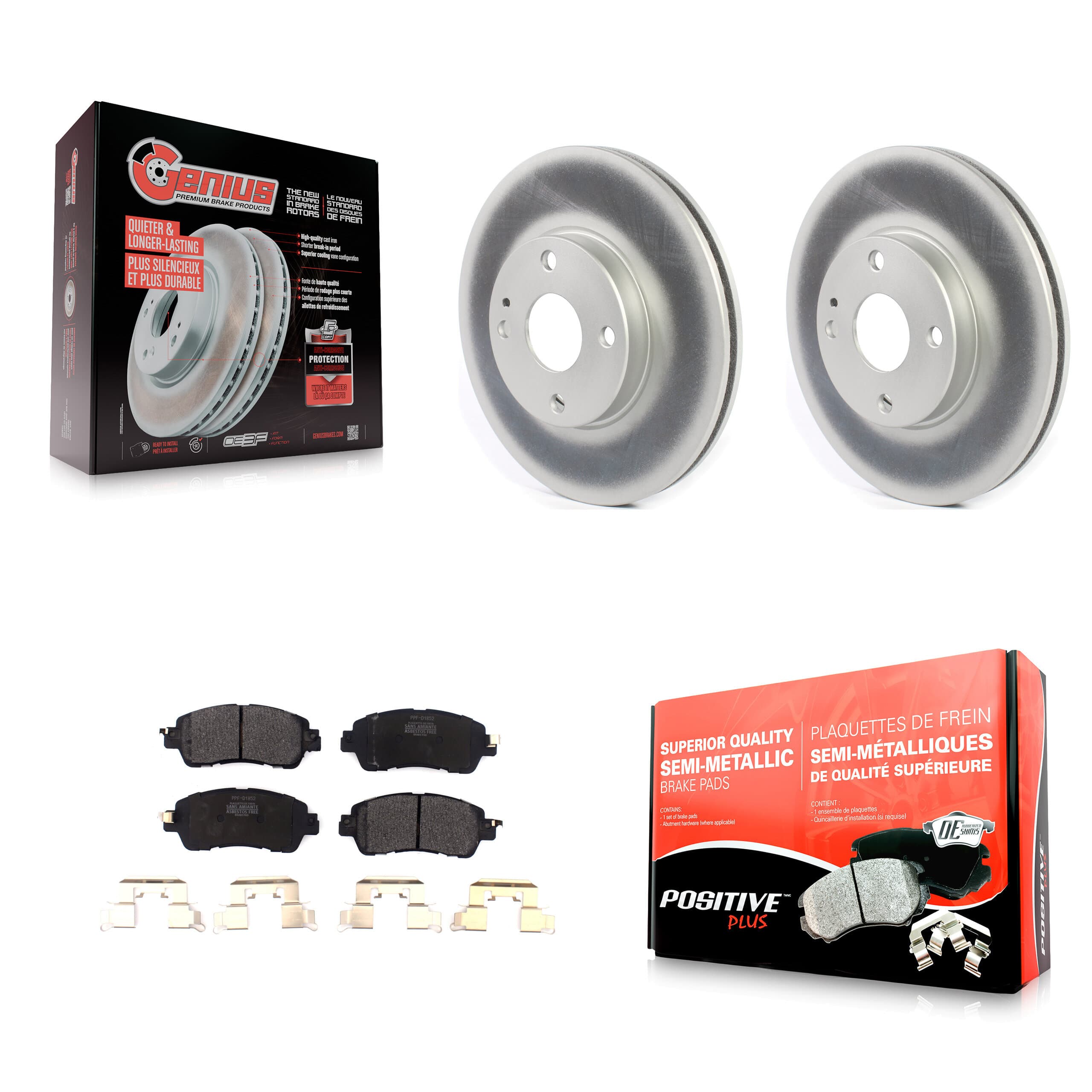 Transit Auto - KGF-101916 - Front Disc Brake Kits image 1