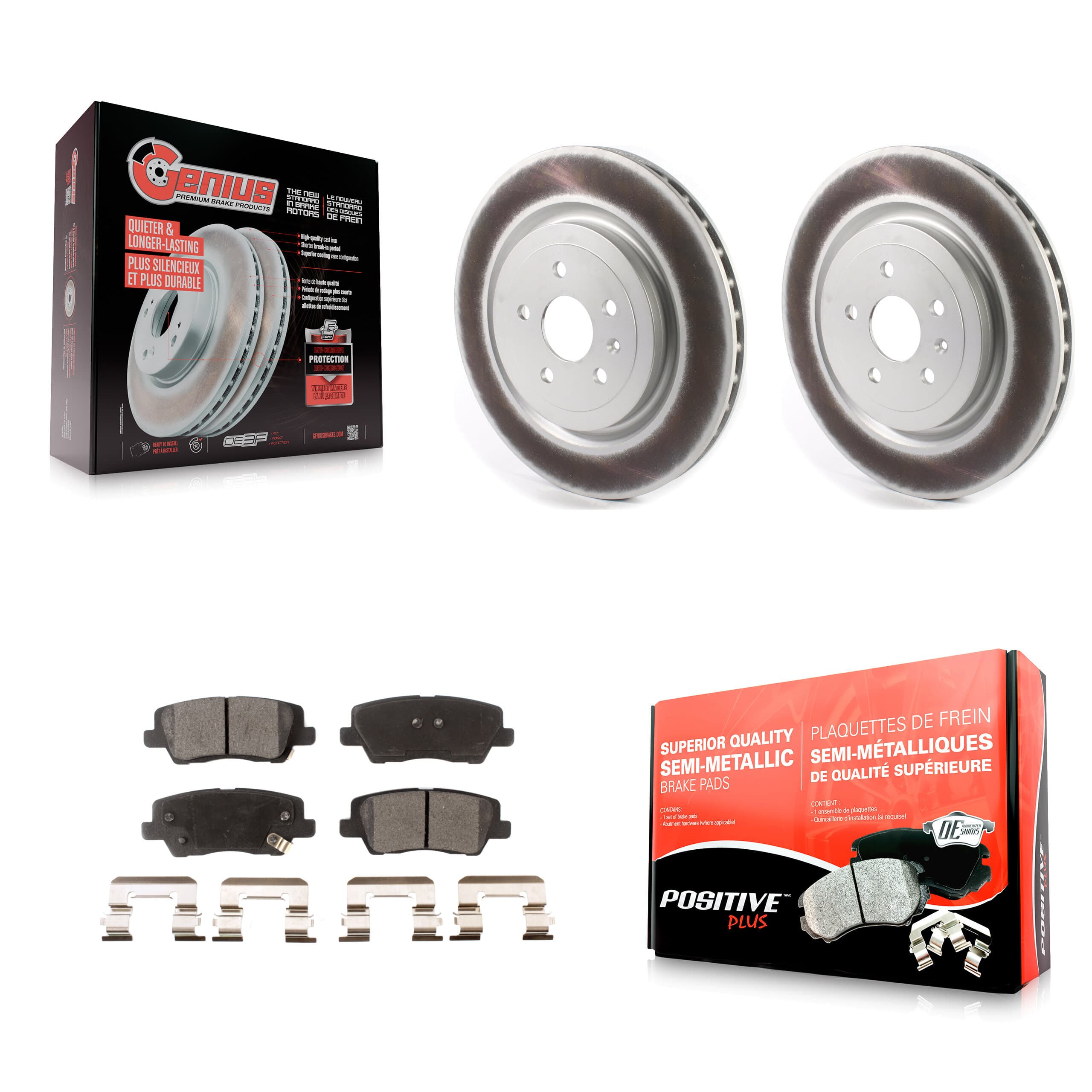 Transit Auto - KGF-102040 - Rear Disc Brake Kits image 1