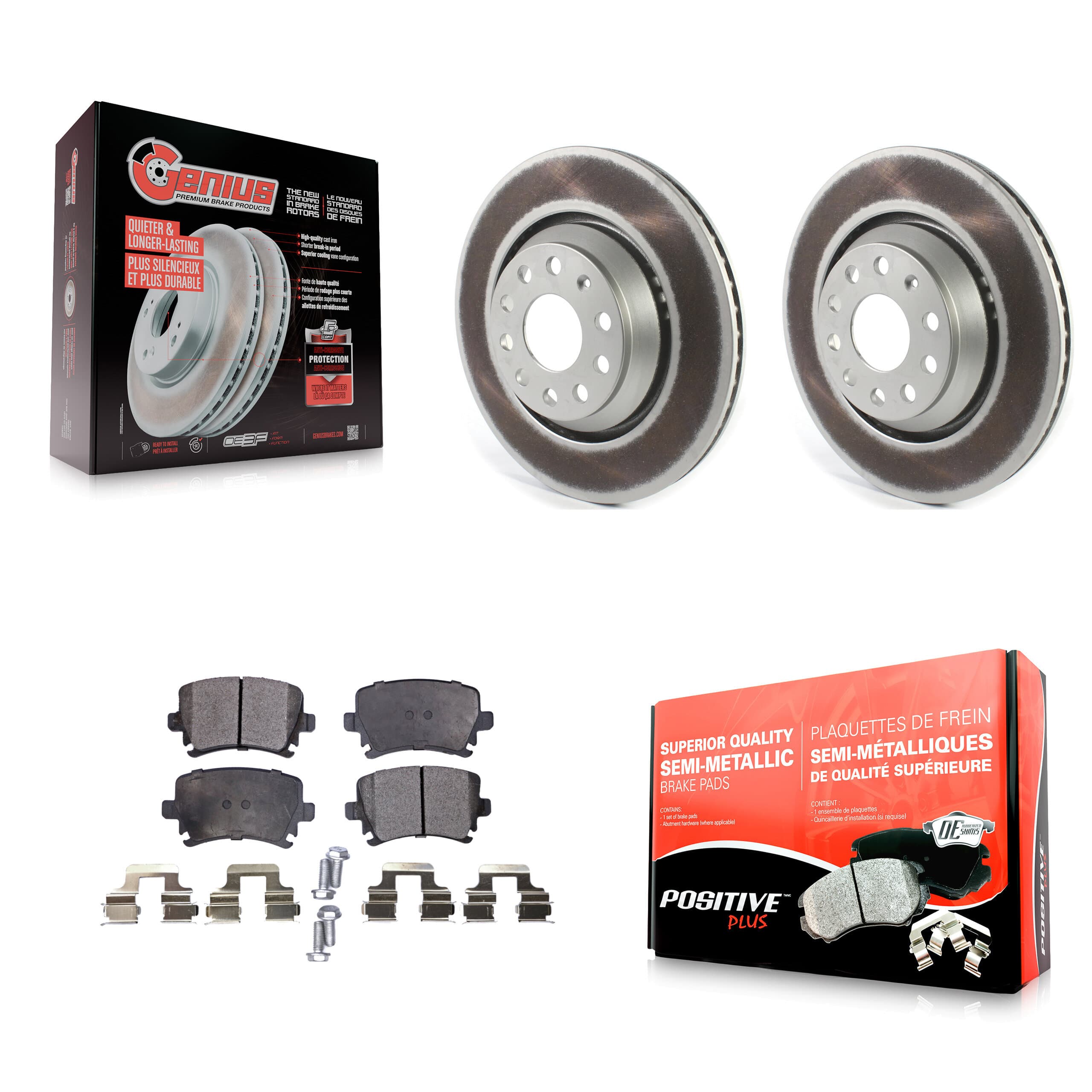 Transit Auto - KGF-102059 - Rear Disc Brake Kits image 1
