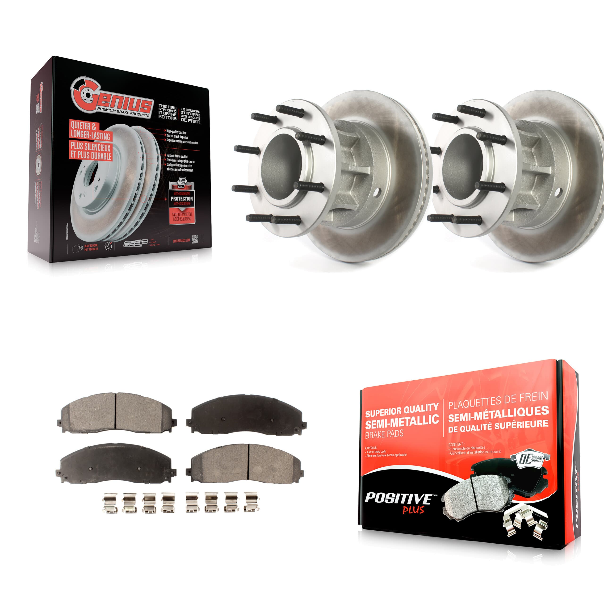 Transit Auto - KGF-102085 - Front Disc Brake Kits image 1