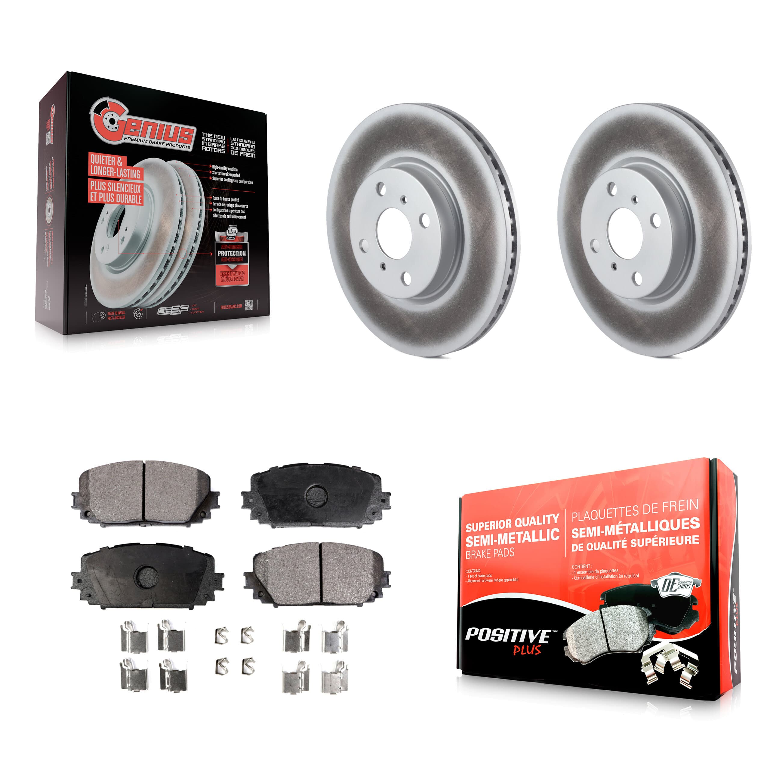 Transit Auto - KGF-102099 - Front Disc Brake Kits image 1