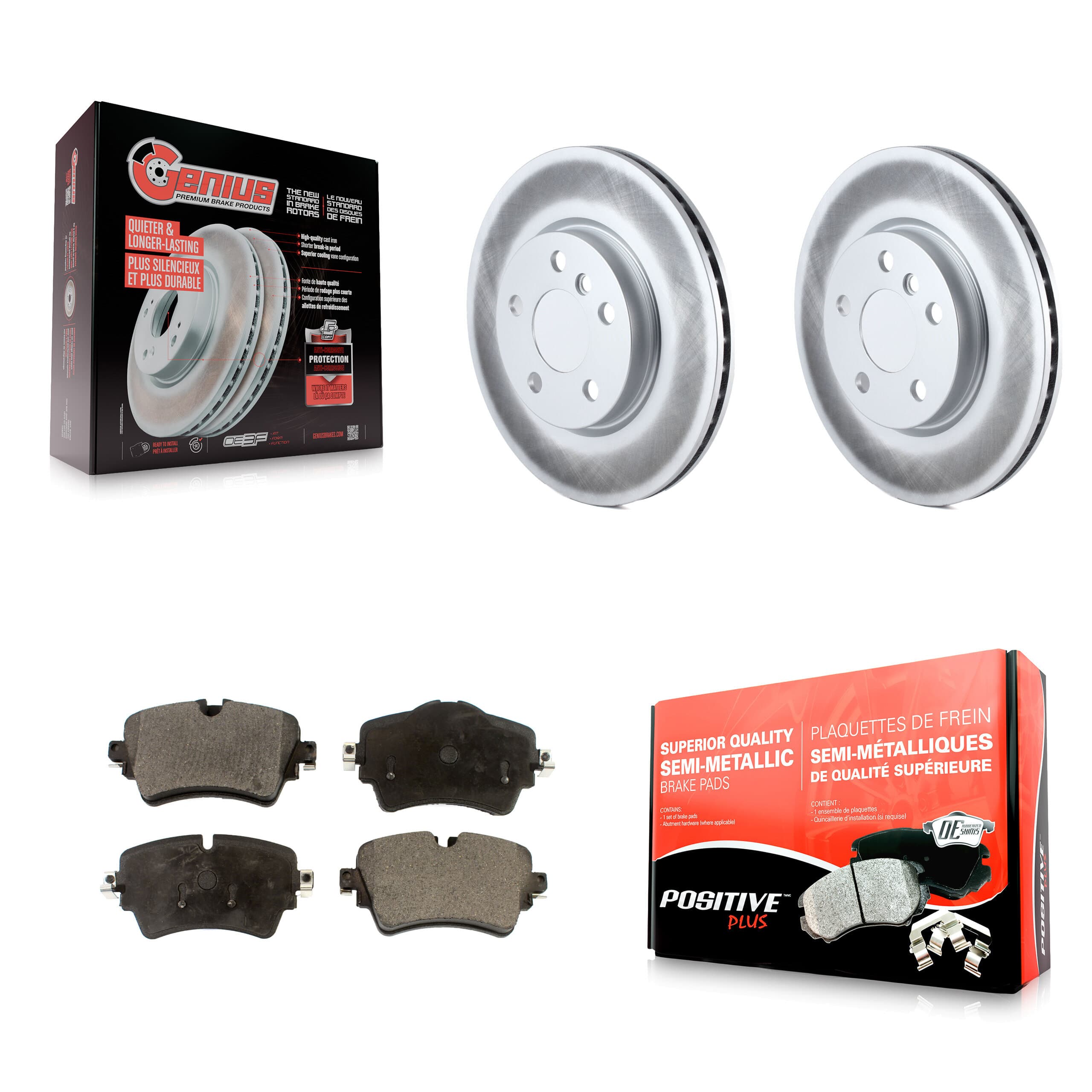 Transit Auto - KGF-102100 - Front Disc Brake Kits image 1