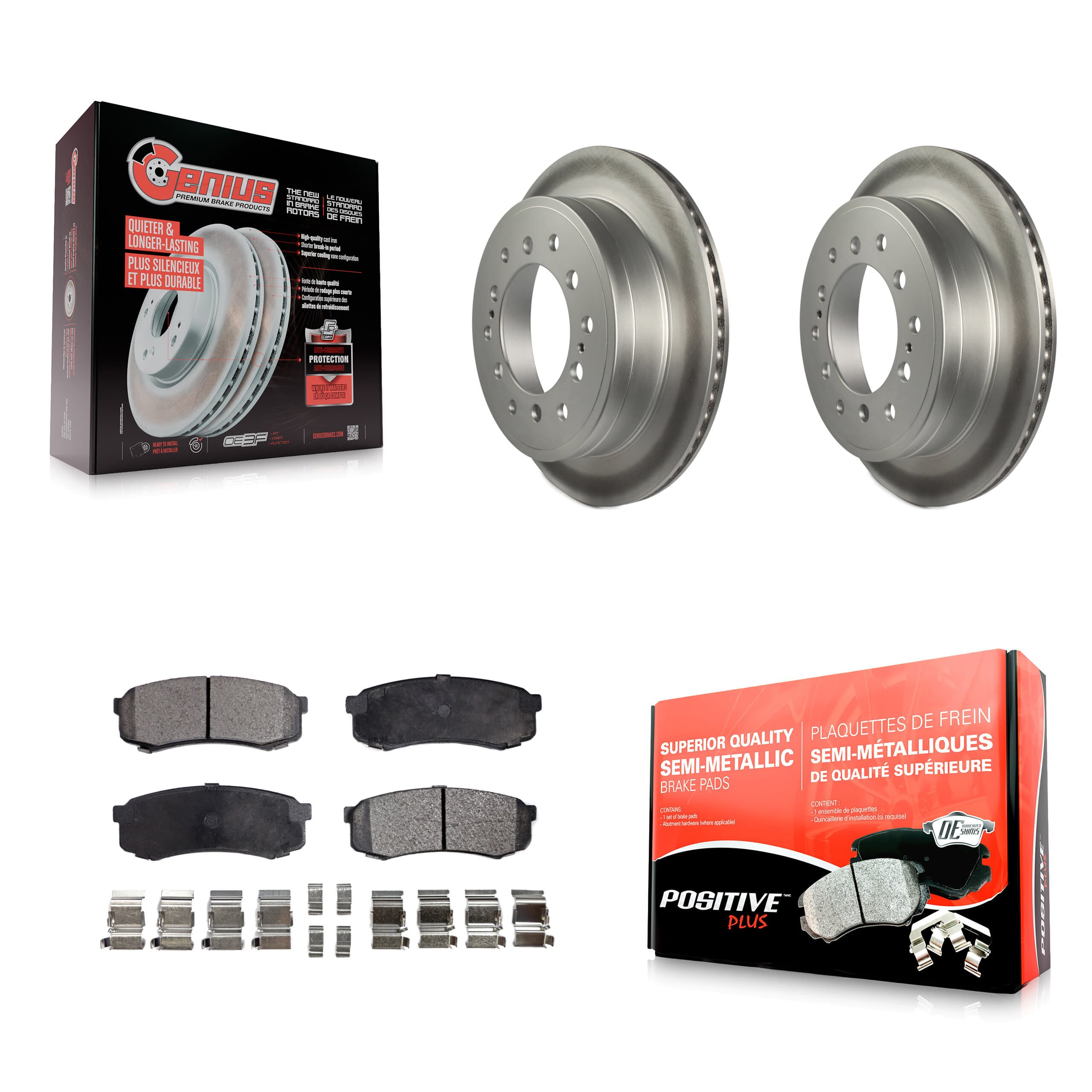 Transit Auto - KGF-102271 - Rear Disc Brake Kits image 1