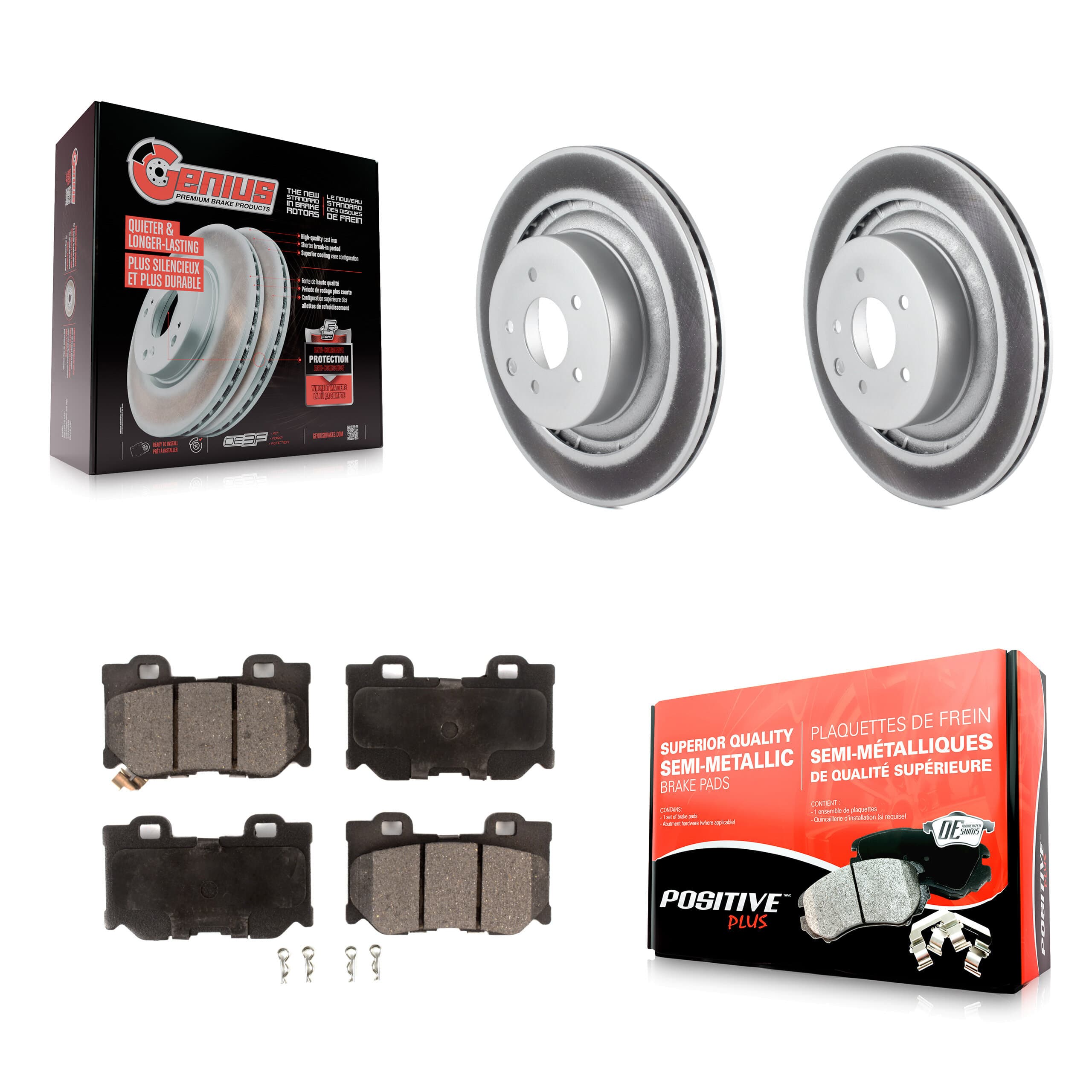 Transit Auto - KGF-102278 - Rear Disc Brake Kits image 1