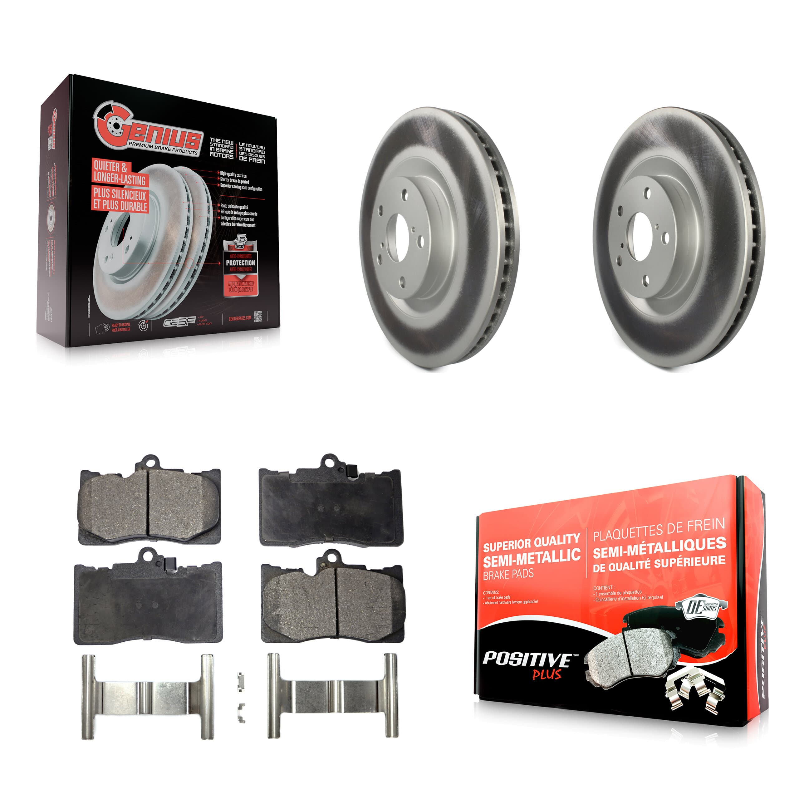 Transit Auto - KGF-102288 - Front Disc Brake Kits image 1