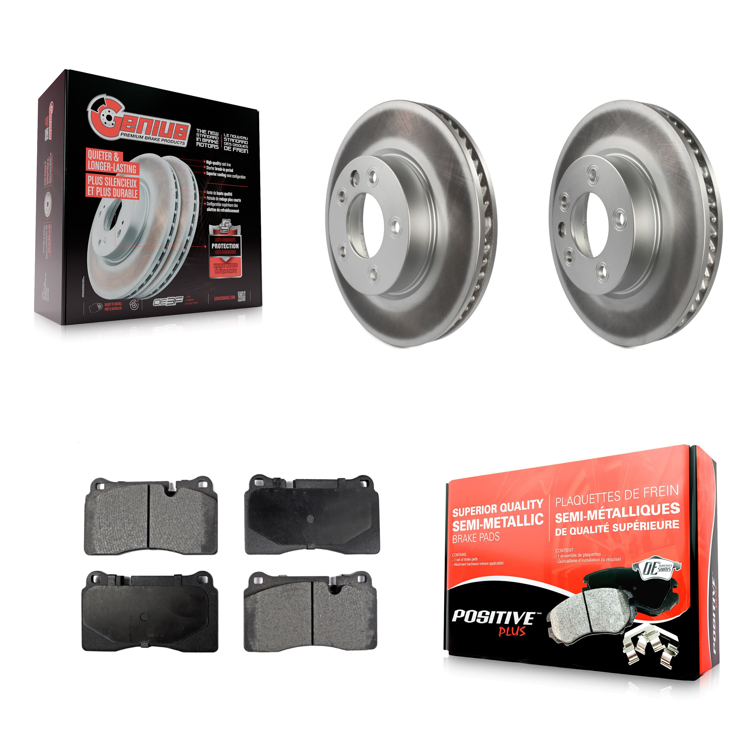 Transit Auto - KGF-102294 - Front Disc Brake Kits image 1