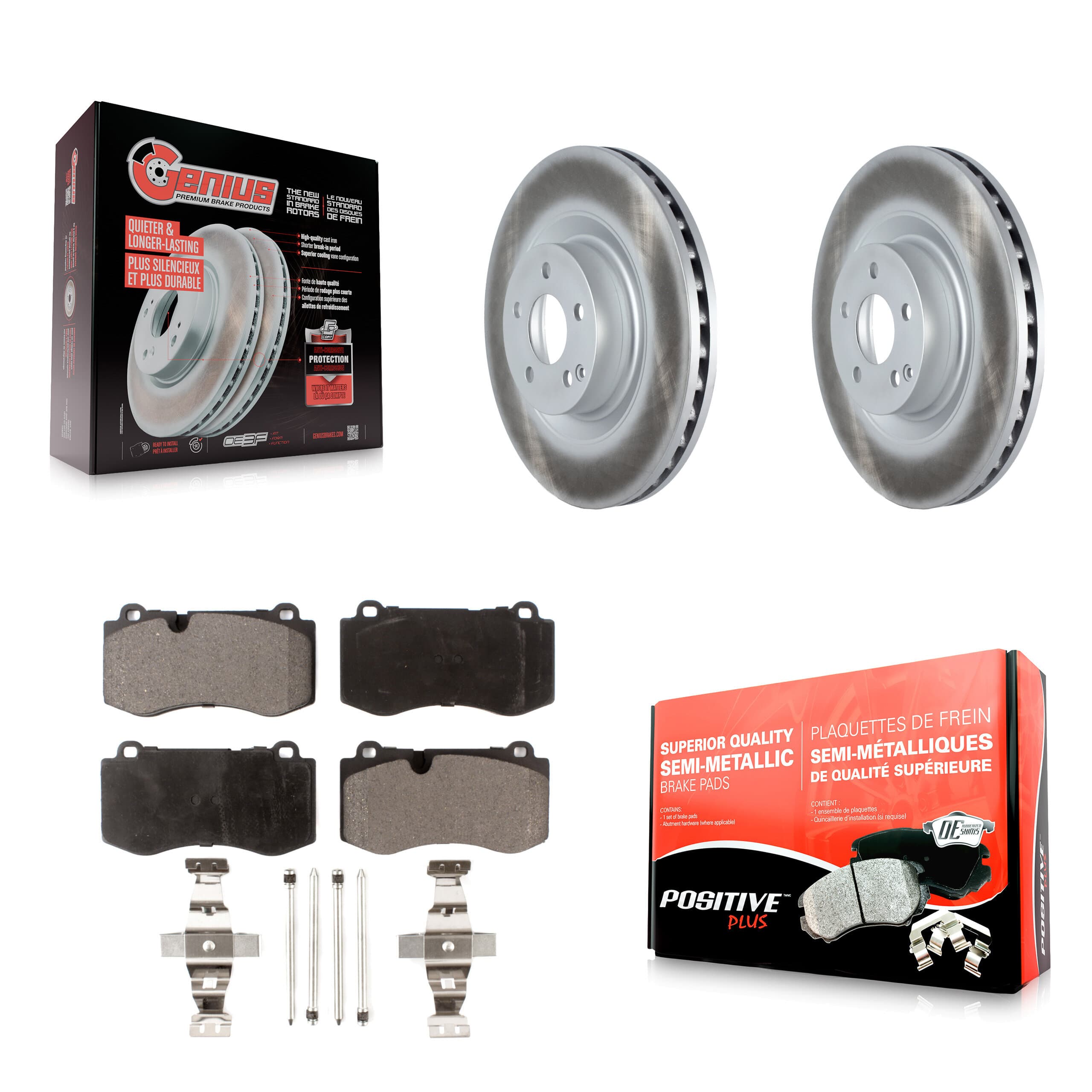Transit Auto - KGF-102305 - Front Disc Brake Kits image 1