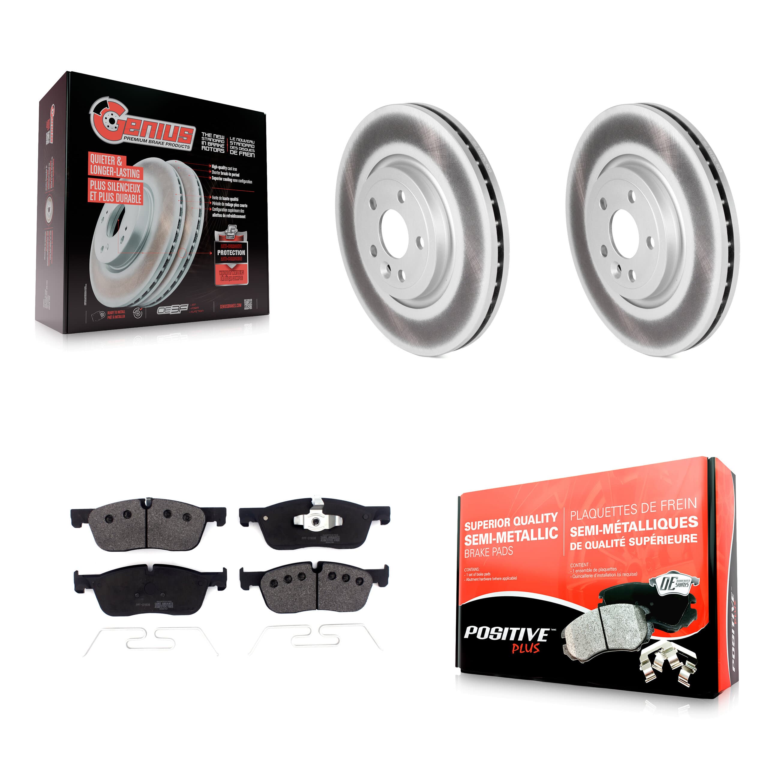 Transit Auto - KGF-102430 - Front Disc Brake Kits image 1