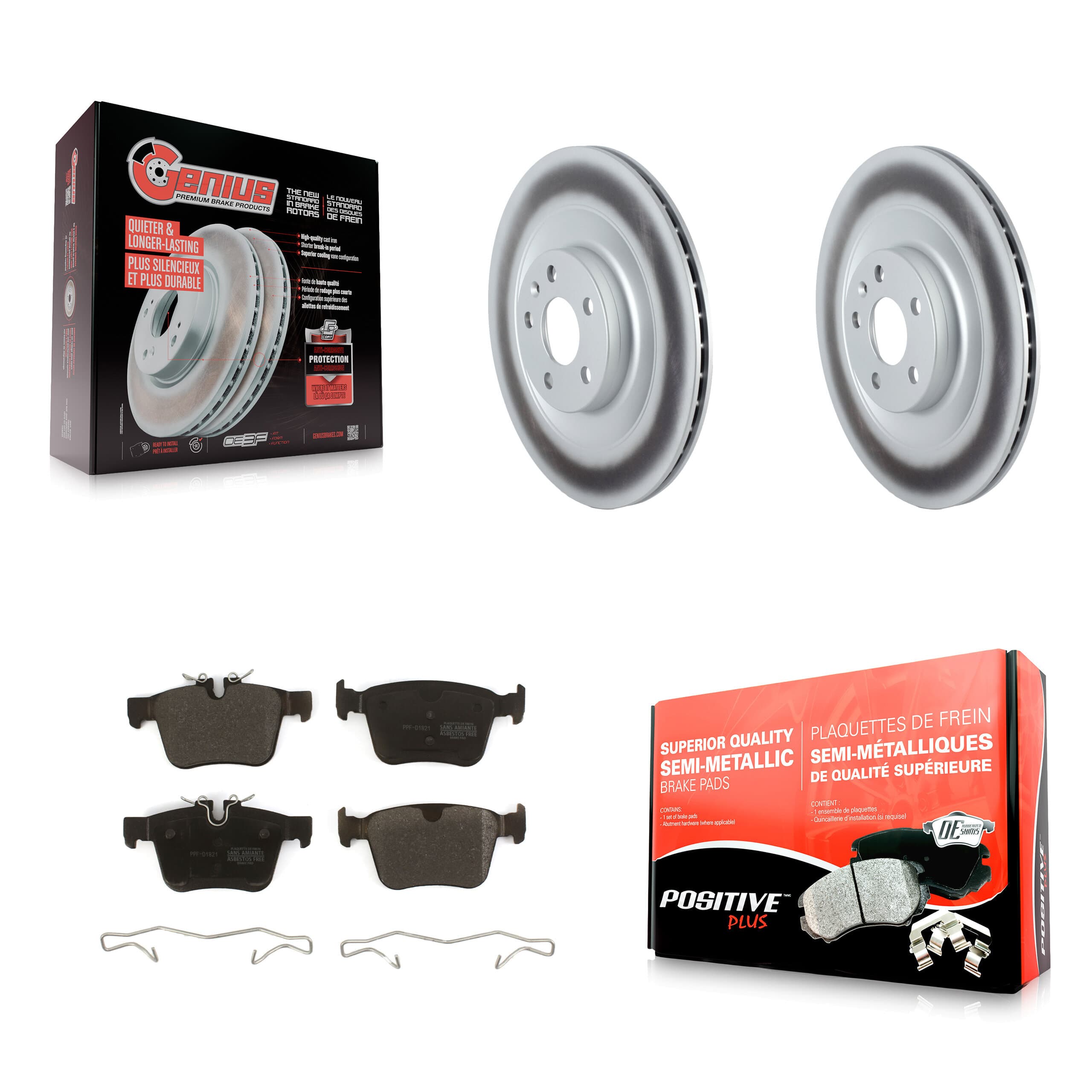 Transit Auto - KGF-102516 - Rear Disc Brake Kits image 1