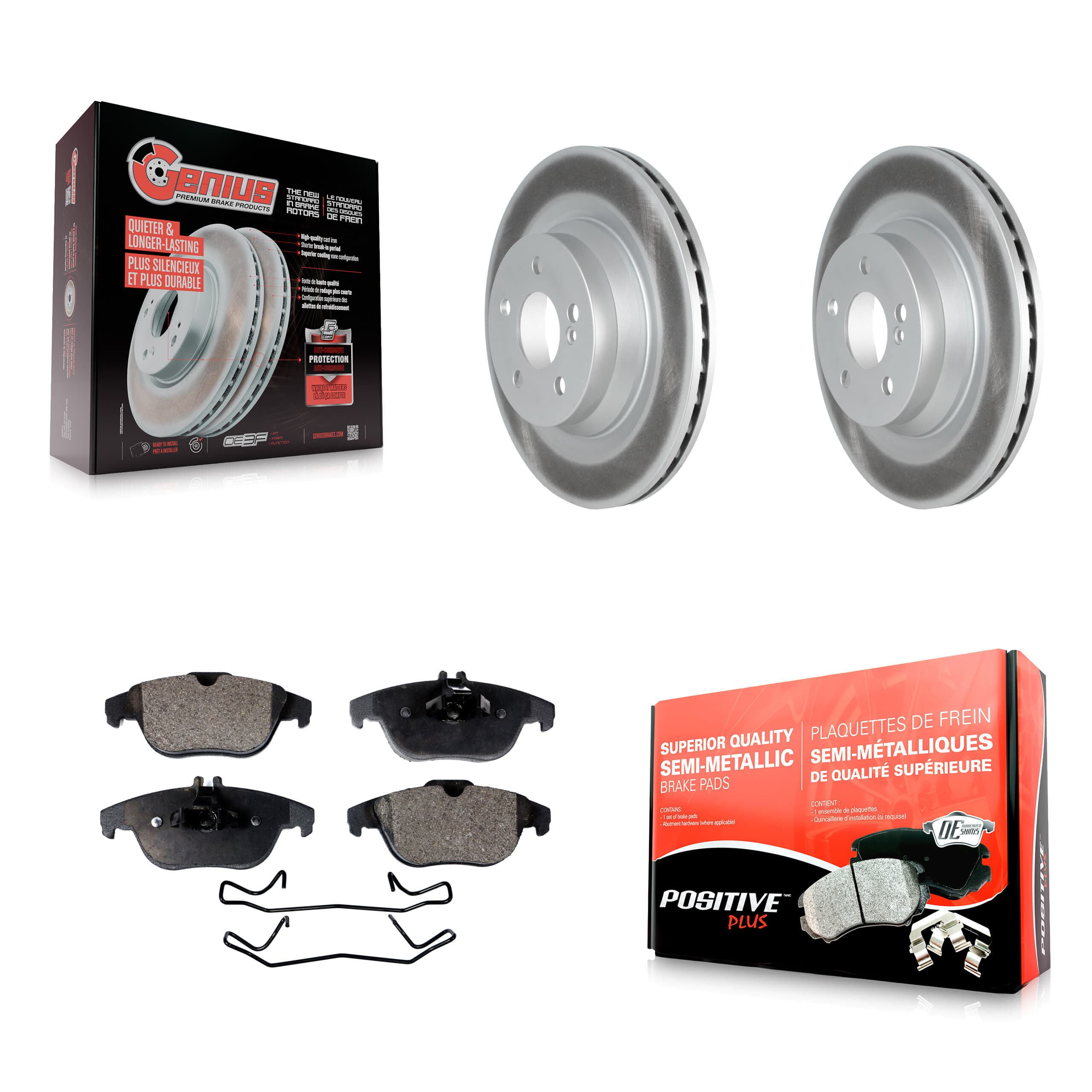 Transit Auto - KGF-102523 - Rear Disc Brake Kits image 1