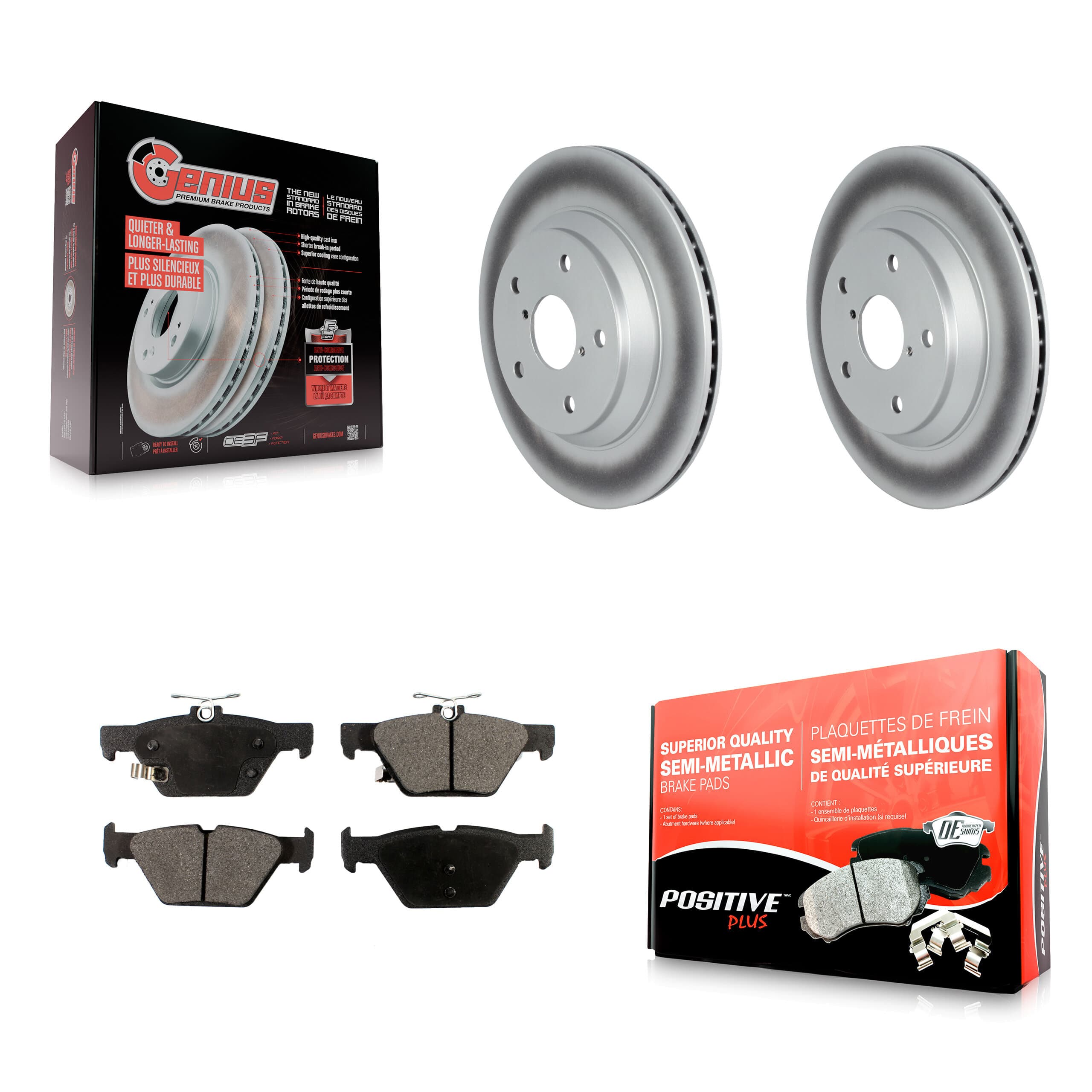 Transit Auto - KGF-102530 - Rear Disc Brake Kits image 1