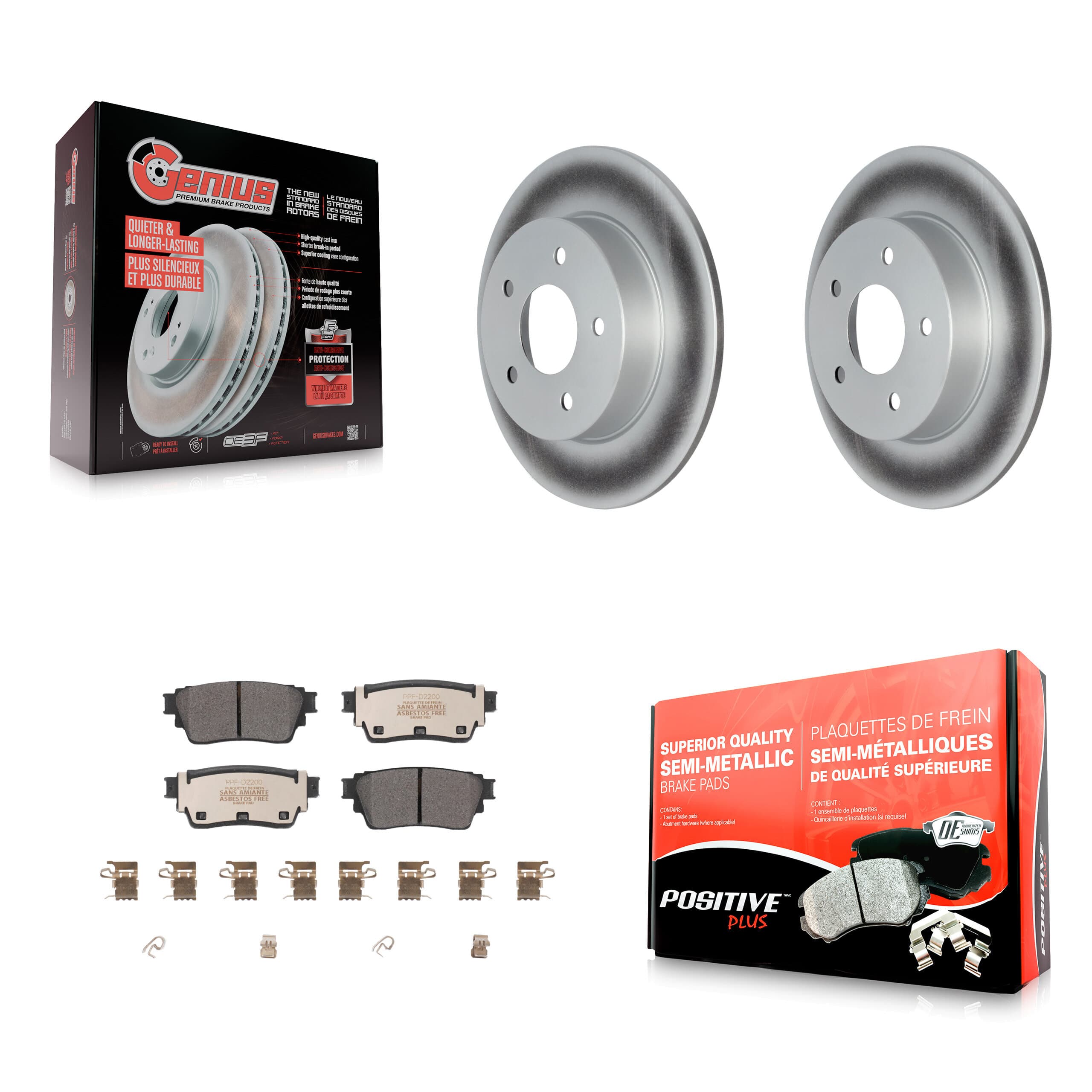 Transit Auto - KGF-102690 - Rear Disc Brake Kits image 1