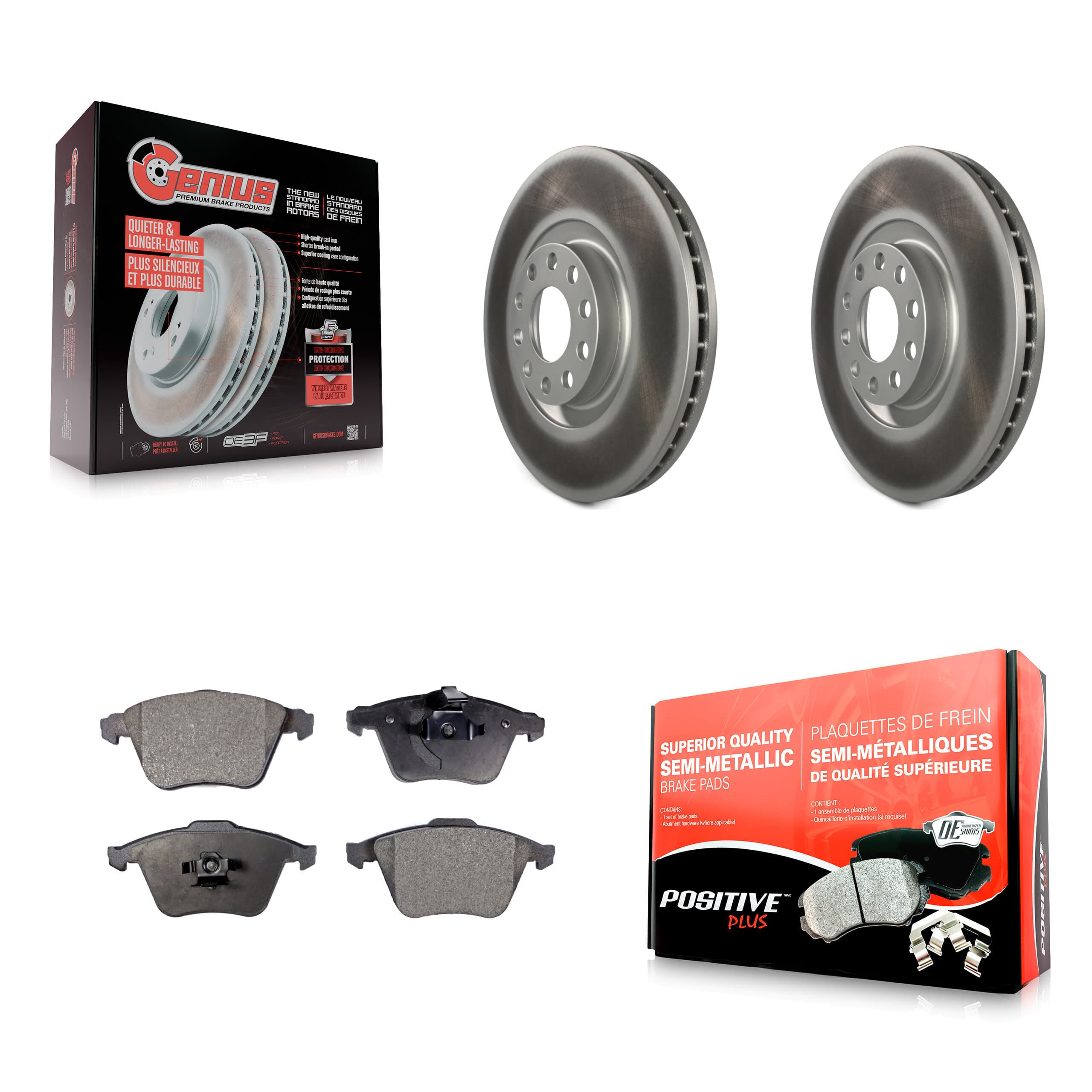 Transit Auto - KGF-102695 - Front Disc Brake Kits image 1