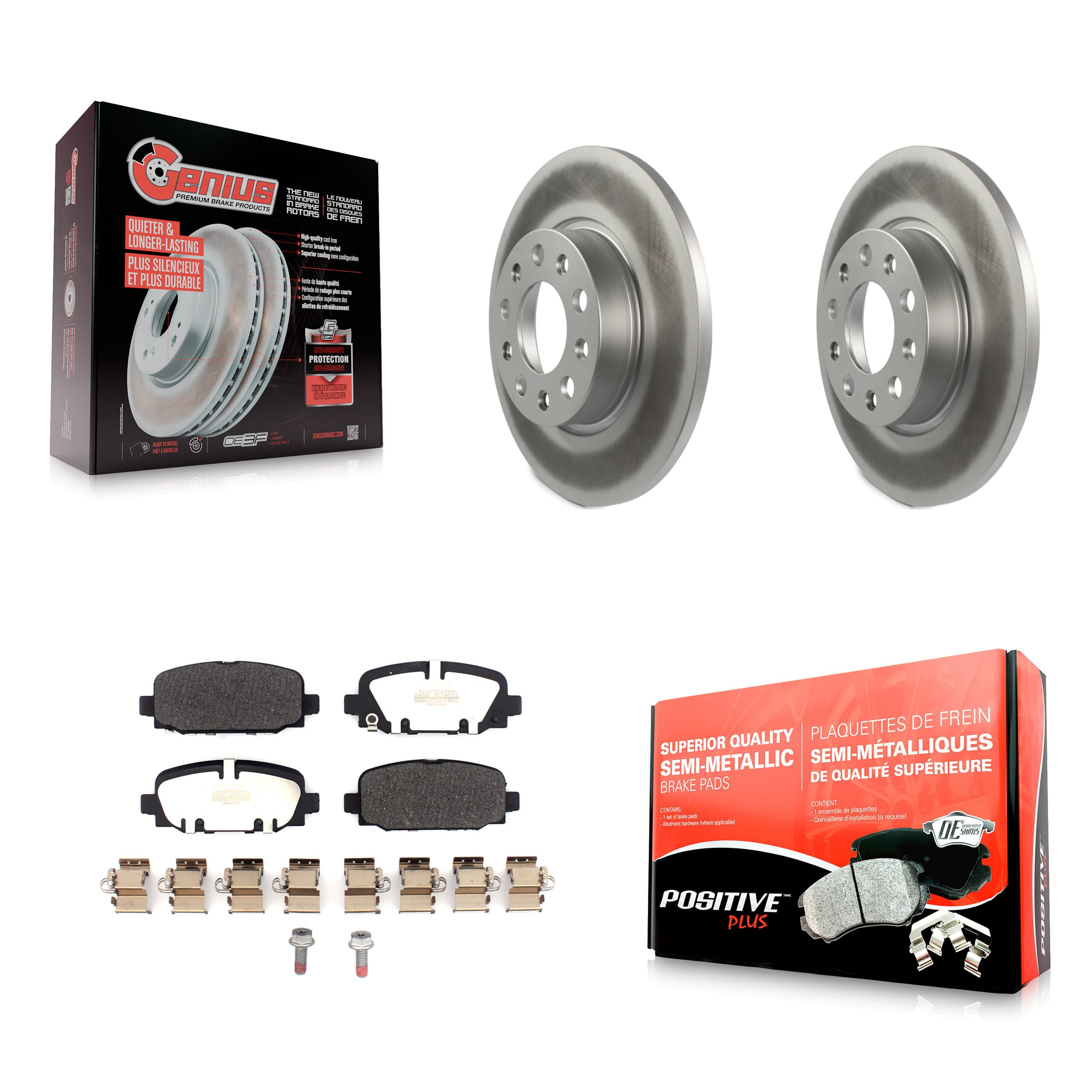 Transit Auto - KGF-102713 - Rear Disc Brake Kits image 1
