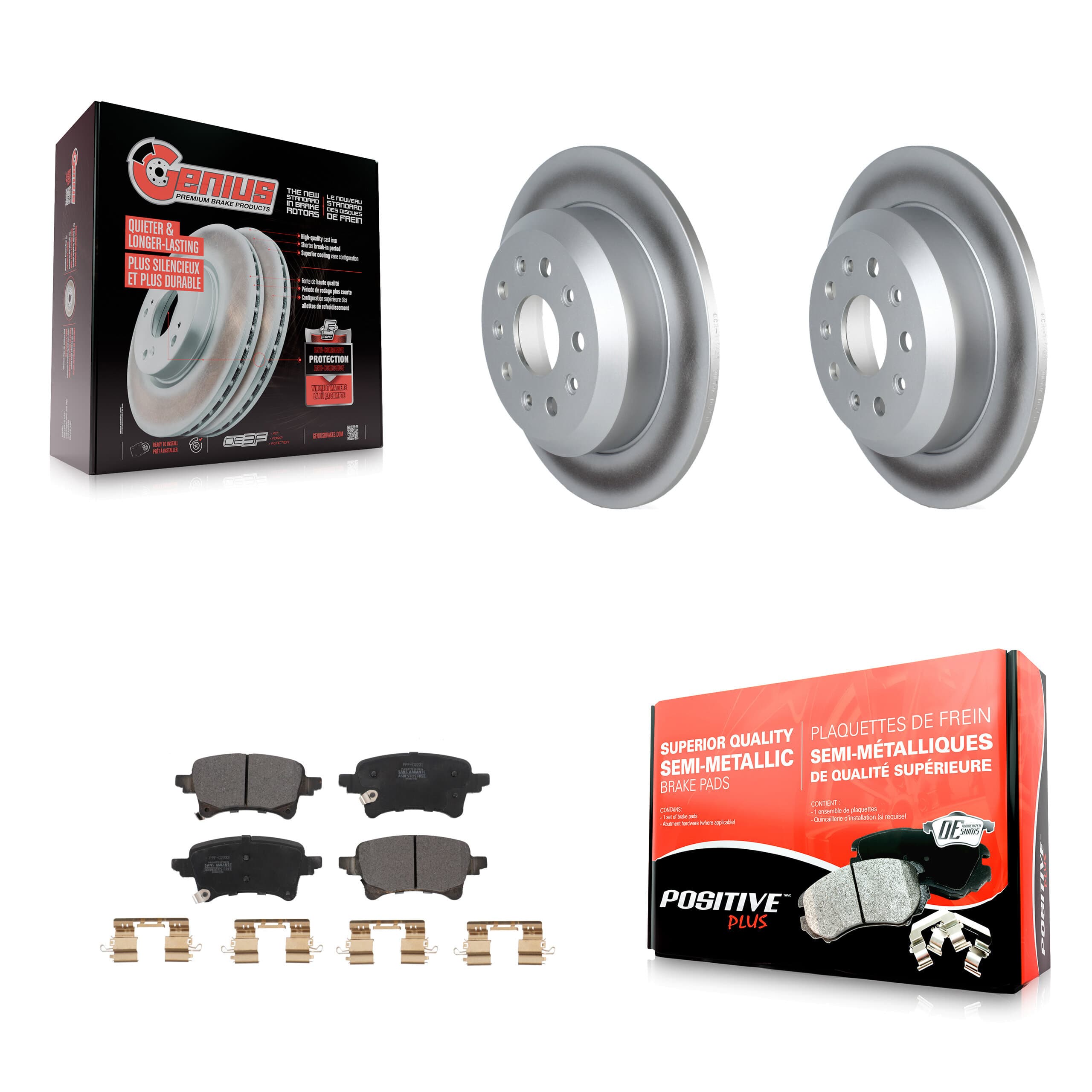 Transit Auto - KGF-102775 - Rear Disc Brake Kits image 1