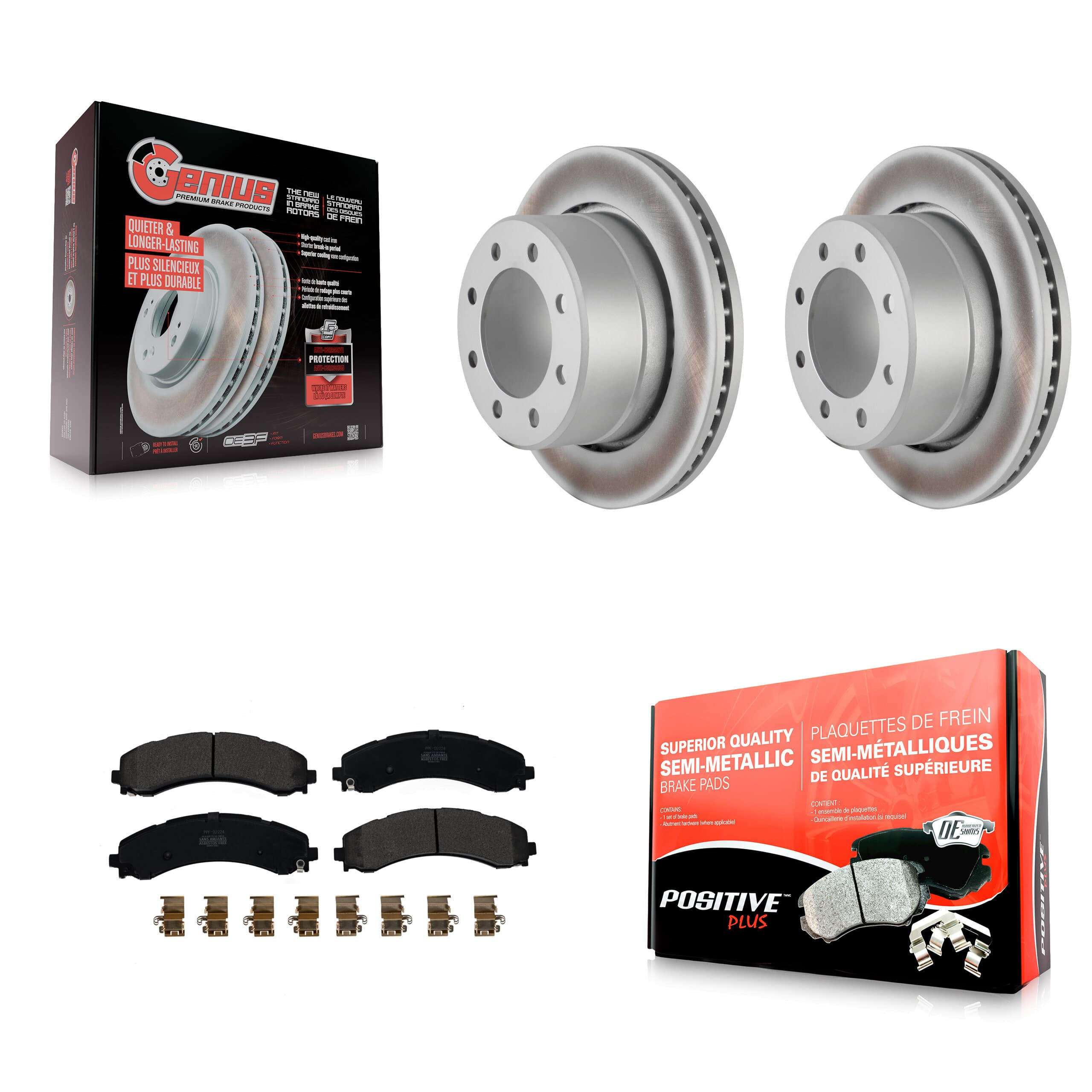 Transit Auto - KGF-102844 - Rear Disc Brake Kits image 1