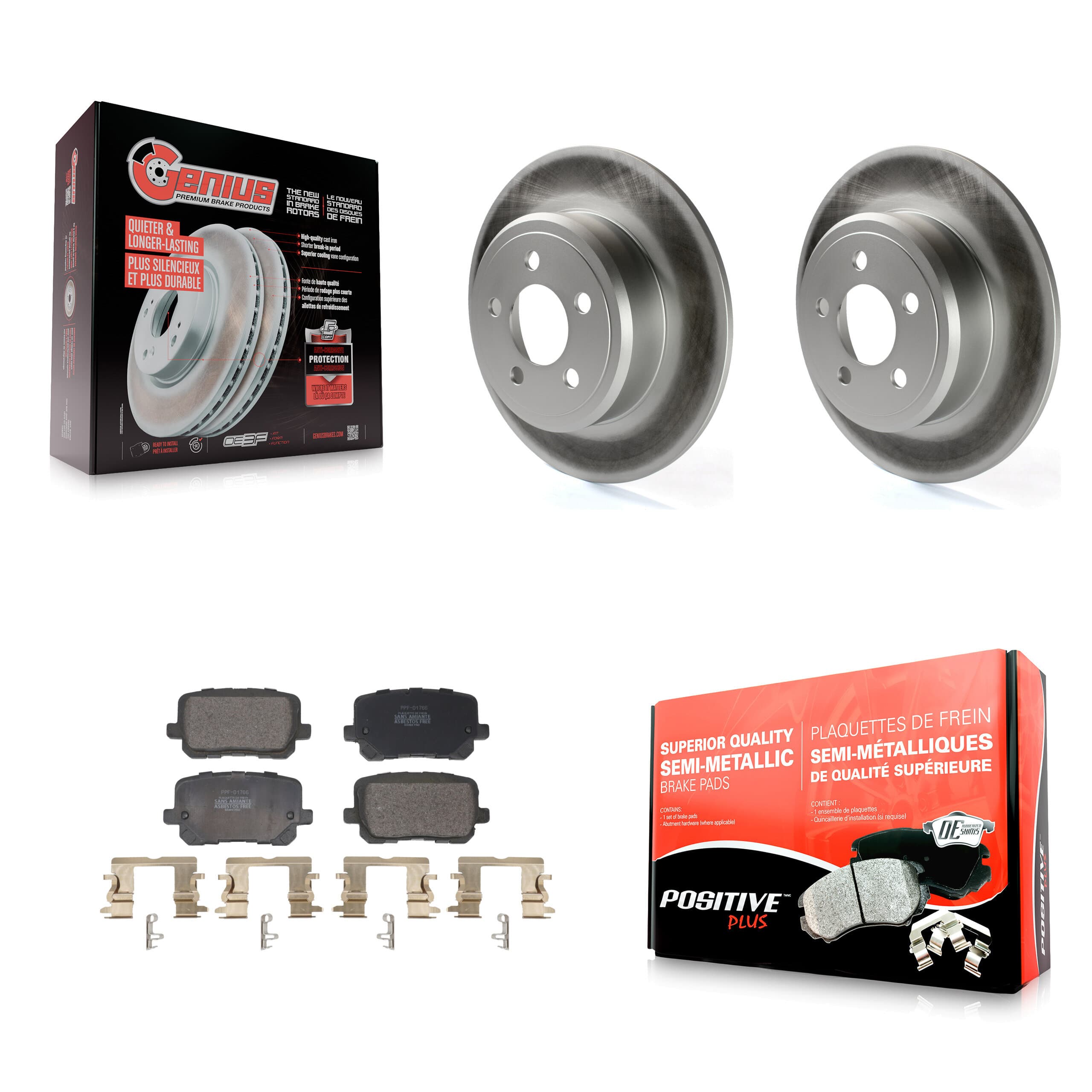Transit Auto - KGF-102954 - Rear Disc Brake Kits image 1
