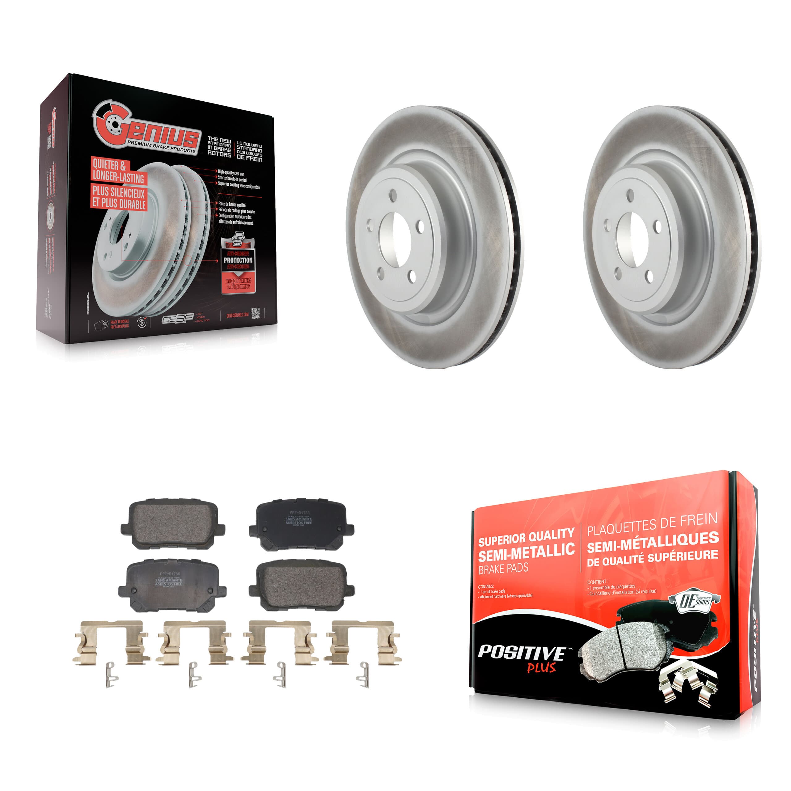 Transit Auto - KGF-102956 - Rear Disc Brake Kits image 1