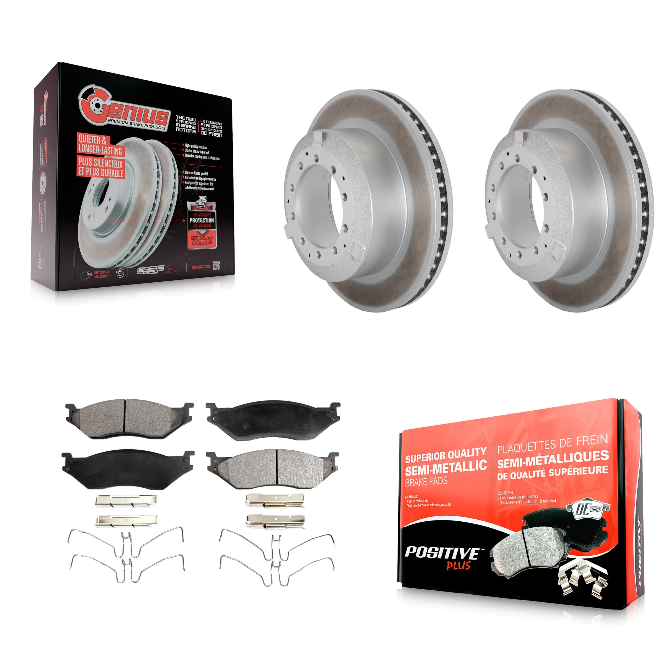 Transit Auto - KGF-102957 - Rear Disc Brake Kits image 1