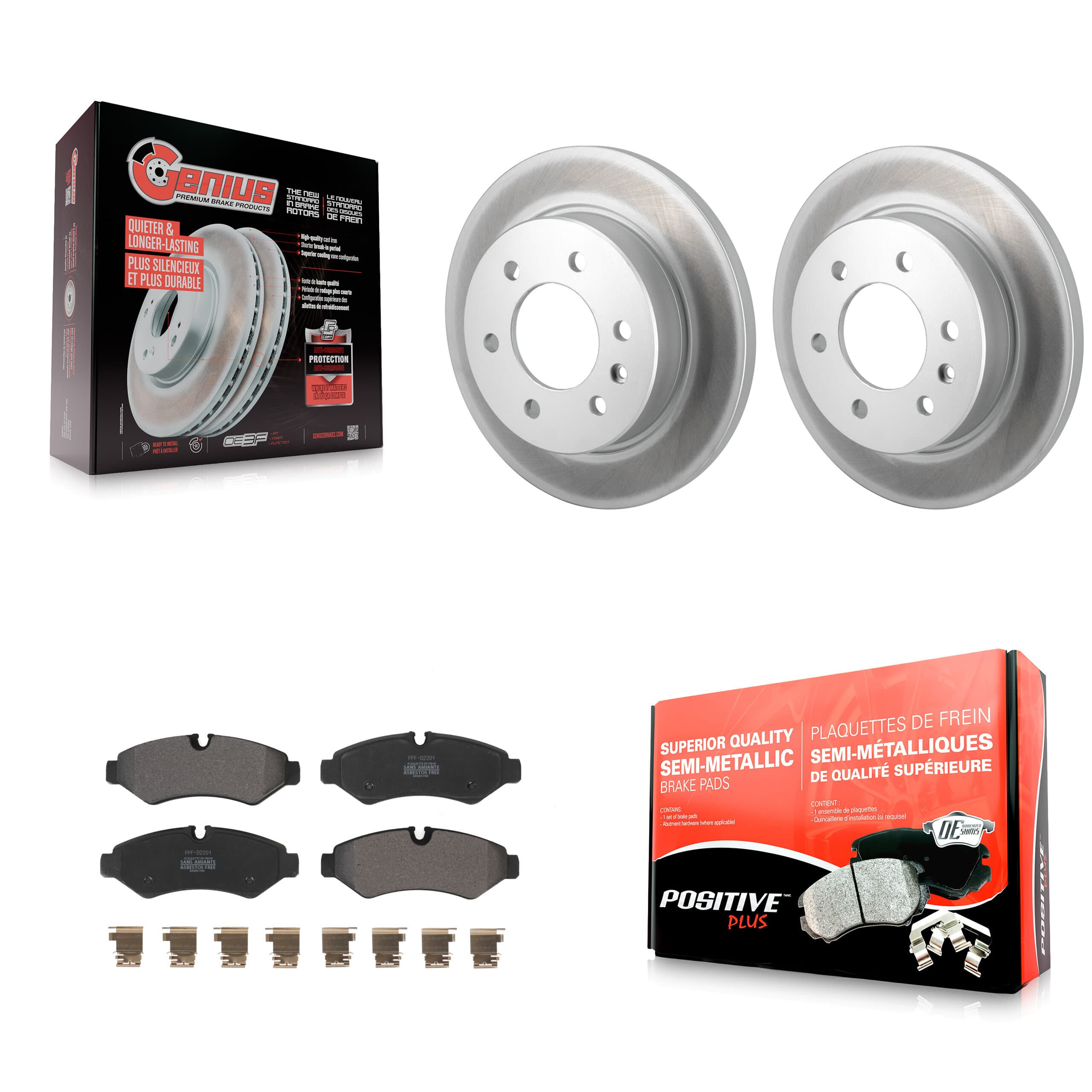 Transit Auto - KGF-102961 - Rear Disc Brake Kits image 1