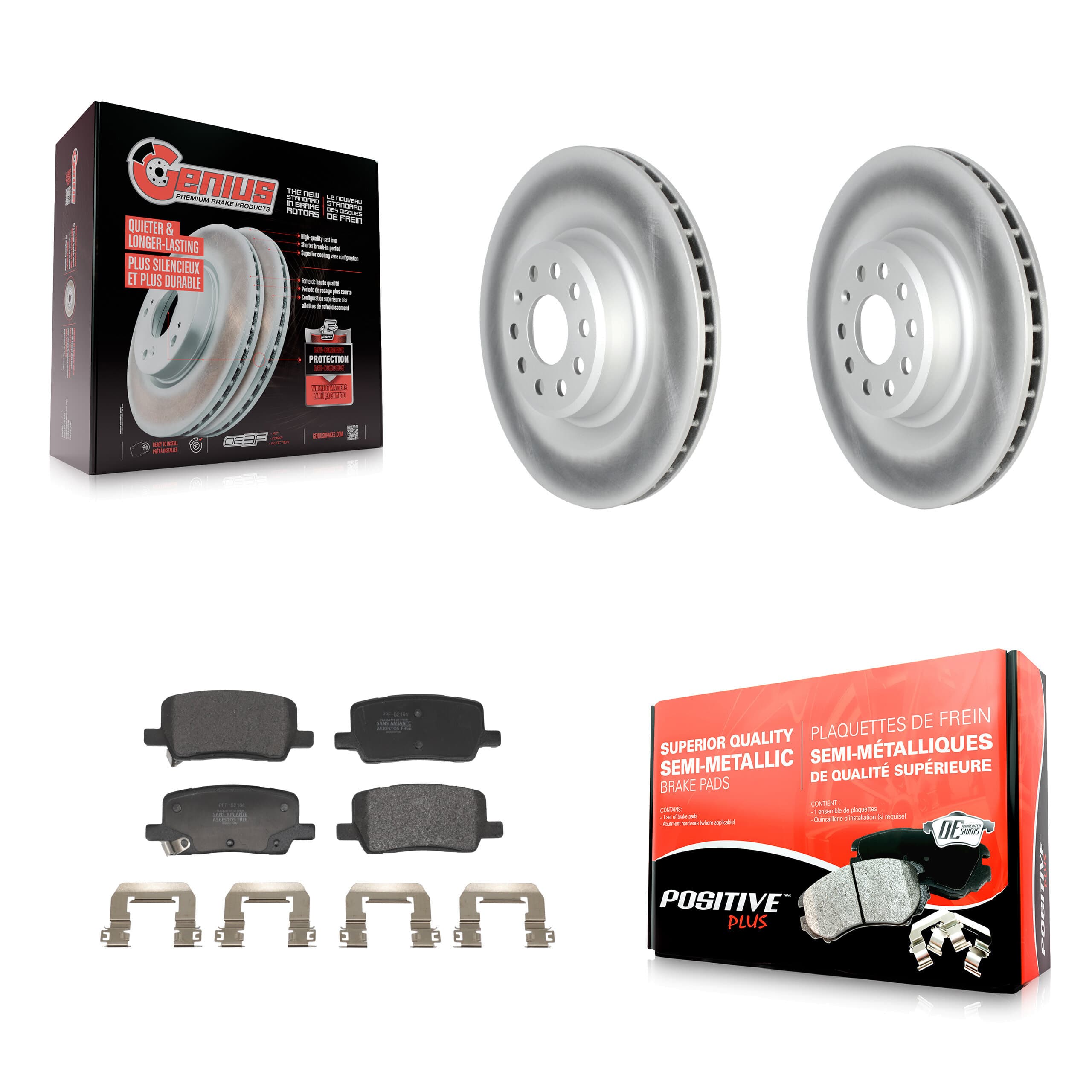 Transit Auto - KGF-103053 - Rear Disc Brake Kits image 1