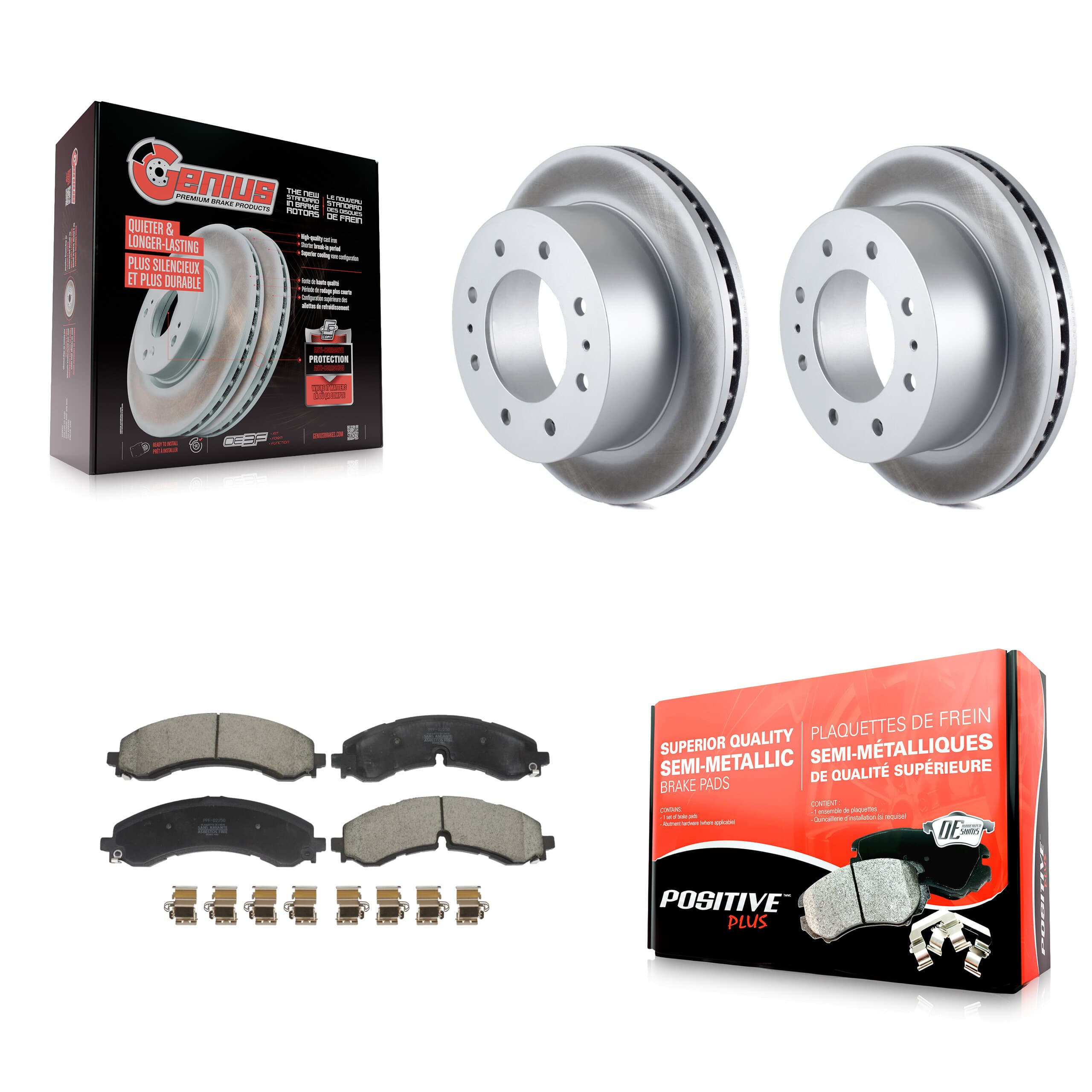 Transit Auto - KGF-103054 - Rear Disc Brake Kits image 1