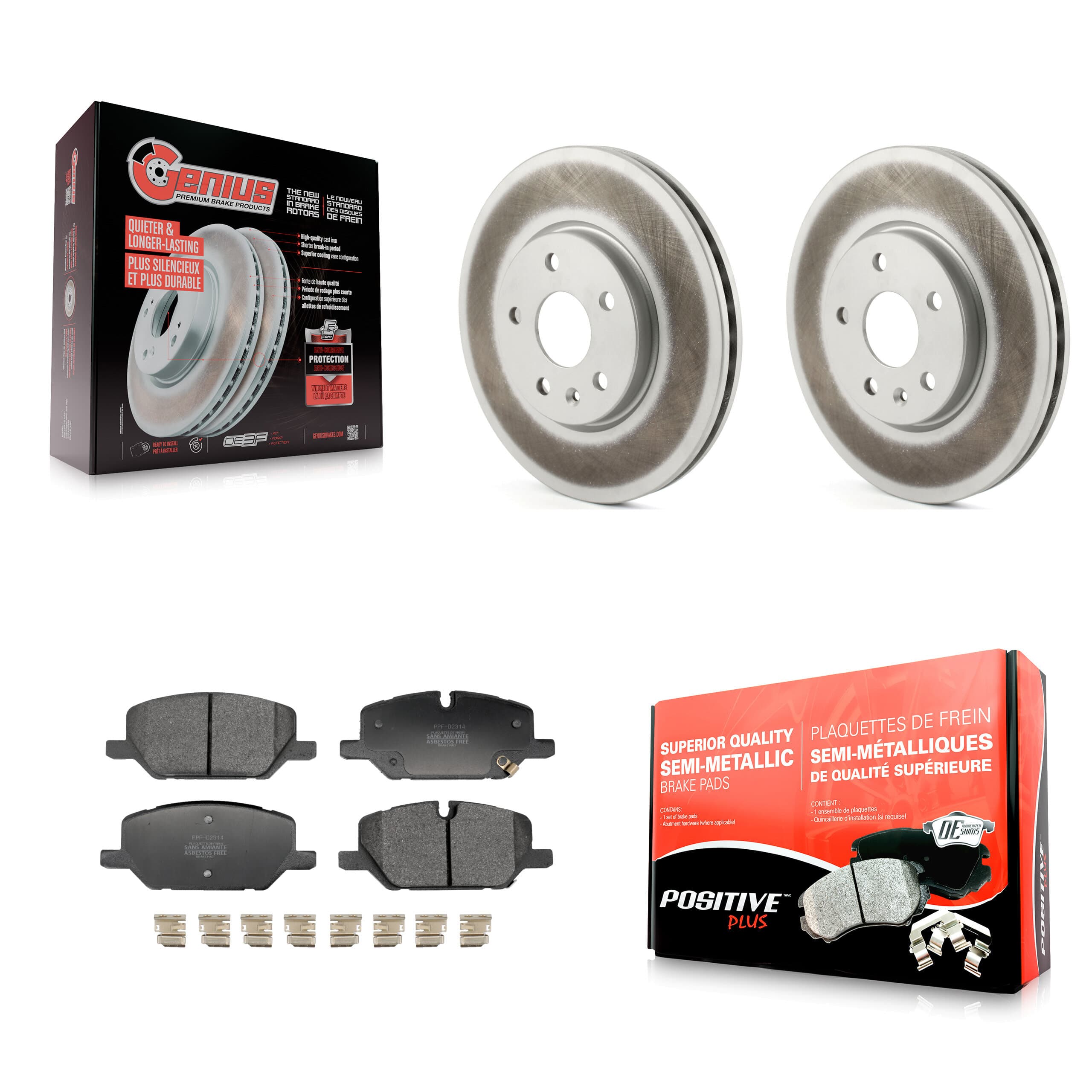 Transit Auto - KGF-103242 - Front Disc Brake Kits image 1