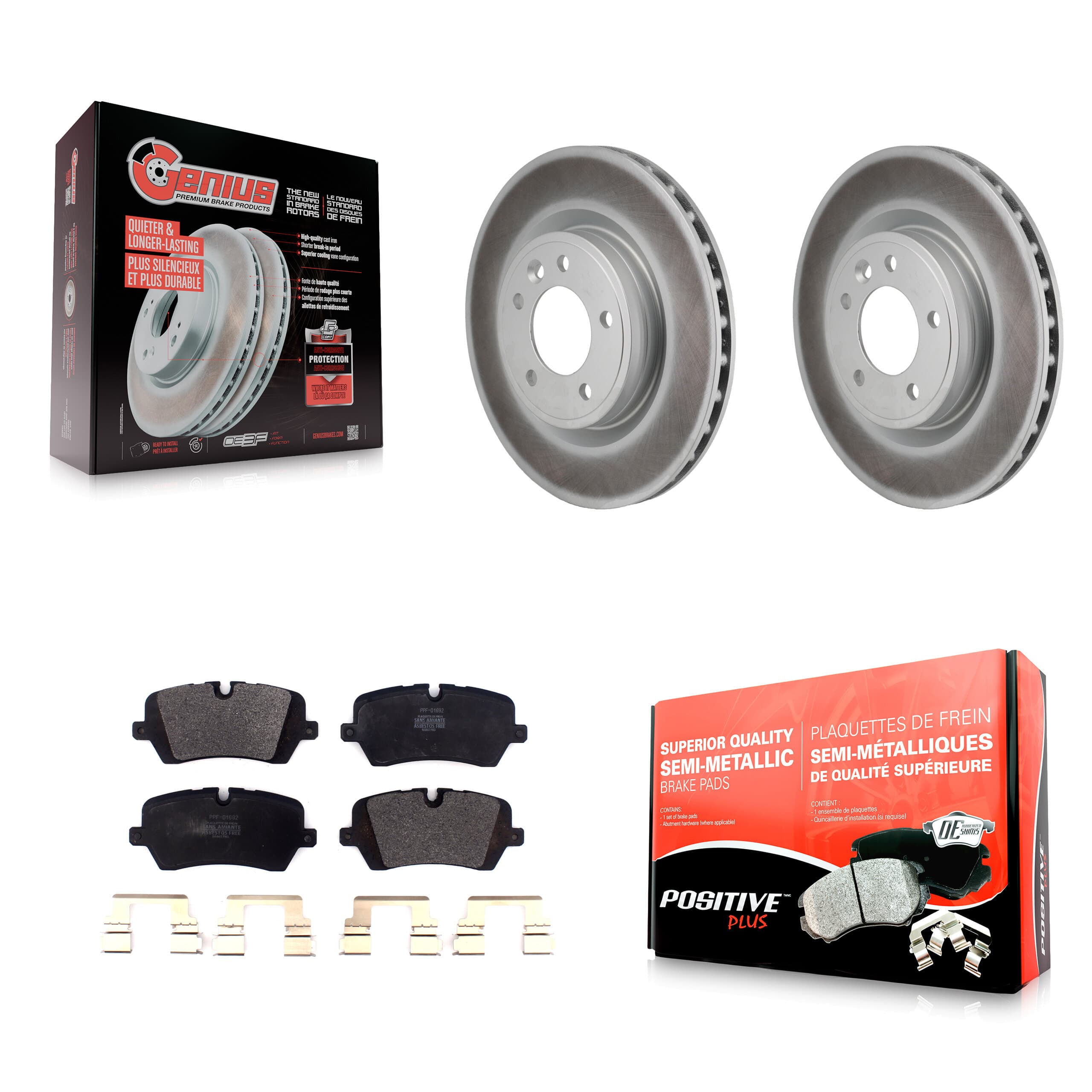 Transit Auto - KGF-103268 - Rear Disc Brake Kits image 1